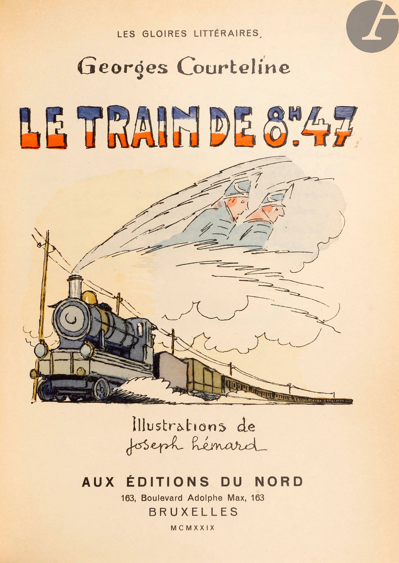 Null COURTELINE (Georges).
Life in the barracks. Le Train de 8h. 47.
Paris : C. &hellip;