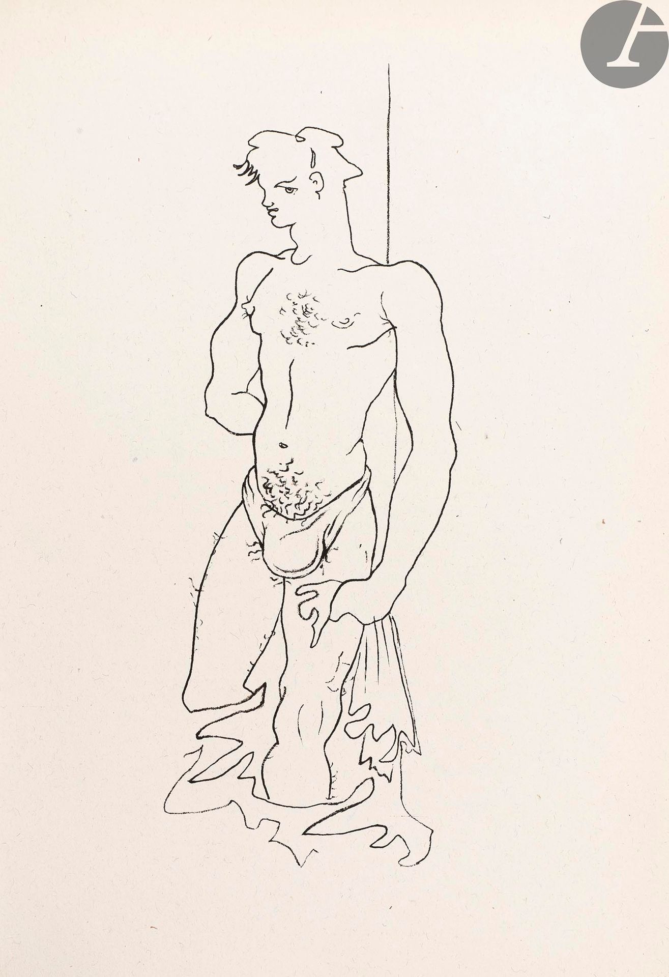 Jean cocteau drawings erotic