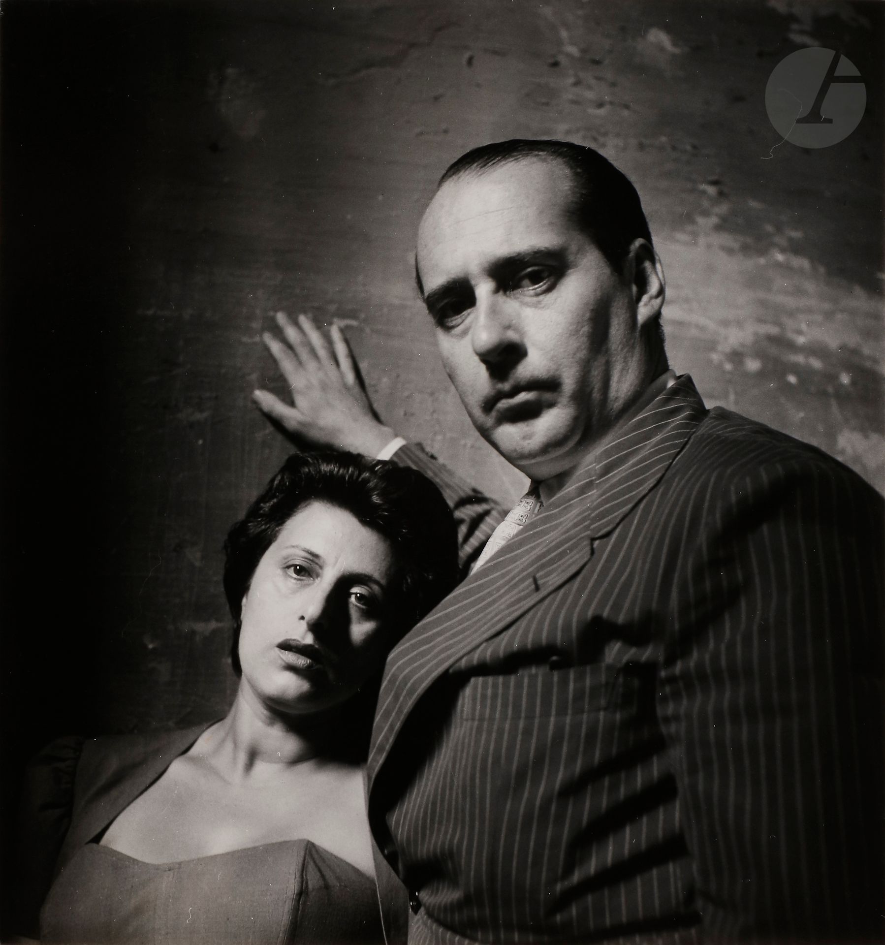 Null *Irving Penn (1917-2009) 
Roberto Rossellini et Anna Magnani. Rome, 1948. 
&hellip;