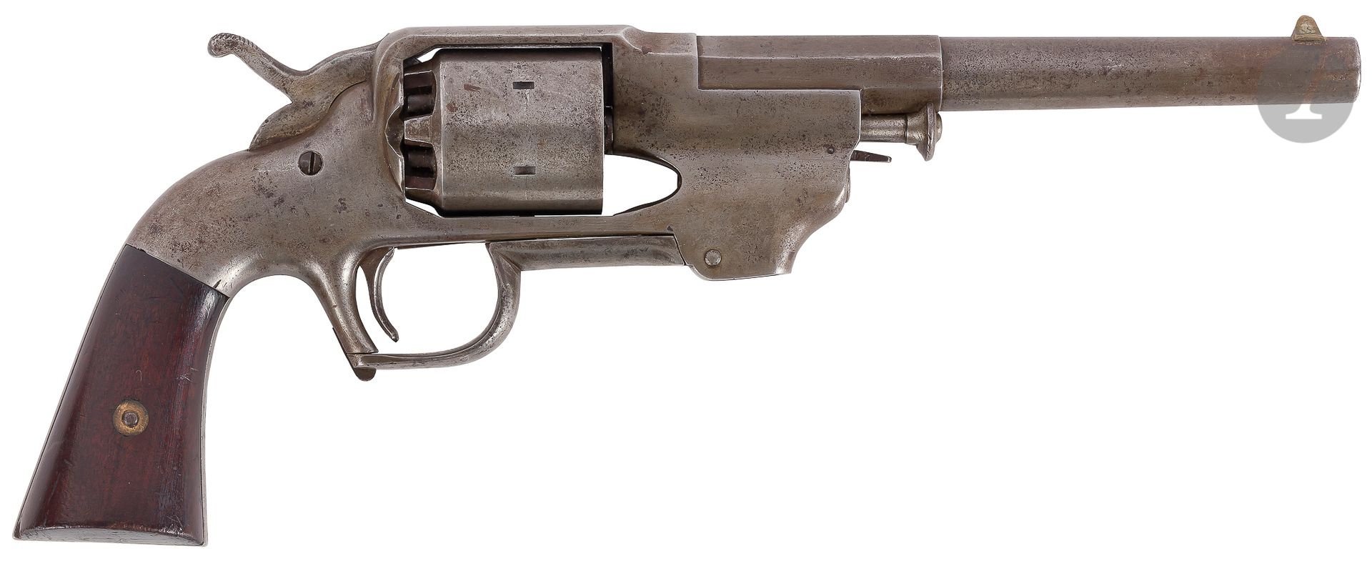 Null Allen & Wheelock" Army "Centerfire" Revolver, six-shot, .44 caliber, single&hellip;