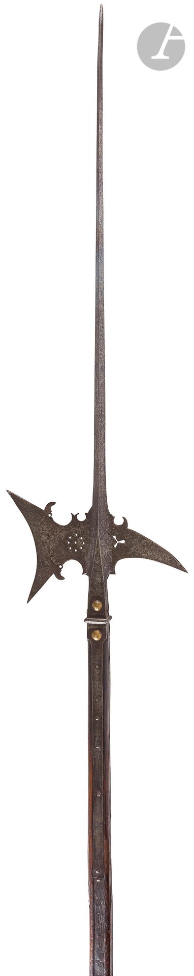 Null Halberd.

Very long quadrangular thrusting iron. Axe head and fang cut out,&hellip;