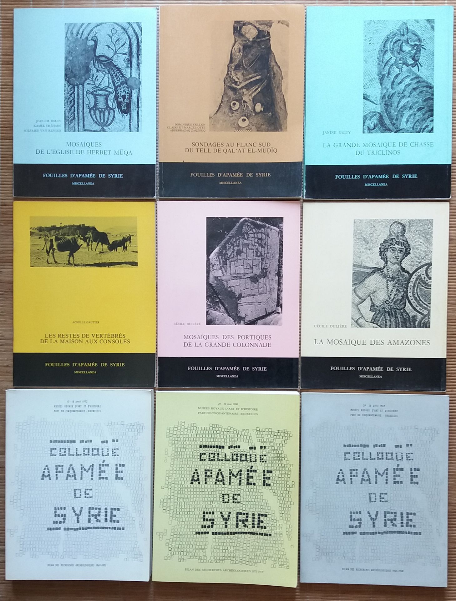 Null [ARCHÉOLOGIE - SYRIE]
9 ouvrages sur Apamée en Syrie.

*Apamée de Syrie. 
B&hellip;