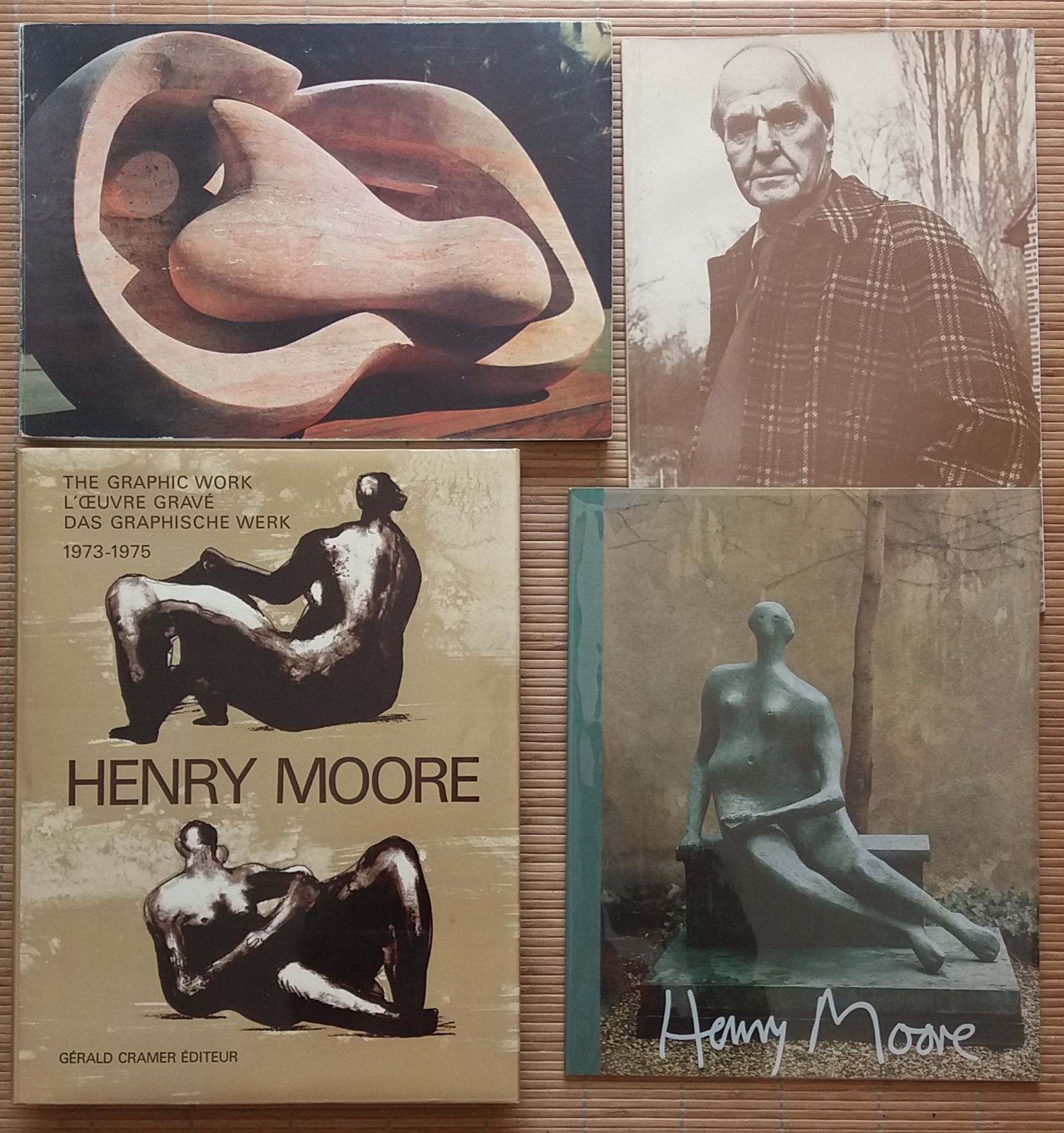 Null [ART - MOORE, HENRY]
4 ouvrages.

*Henry Moore.
The Graphic Work. L'œuvre g&hellip;