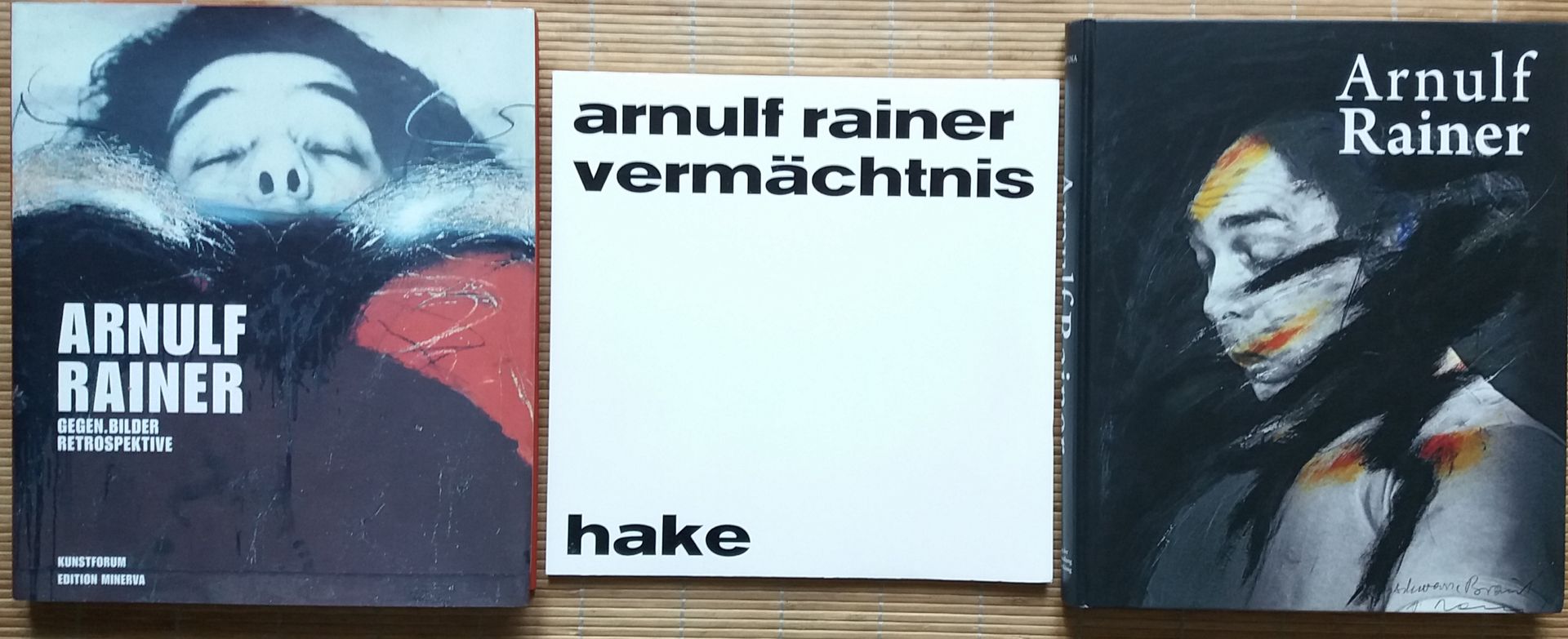 Null [ART - ARNULF, RAINER]
3 ouvrages sur Rainer Arnulf.

*Arnulf Rainer. Vermä&hellip;