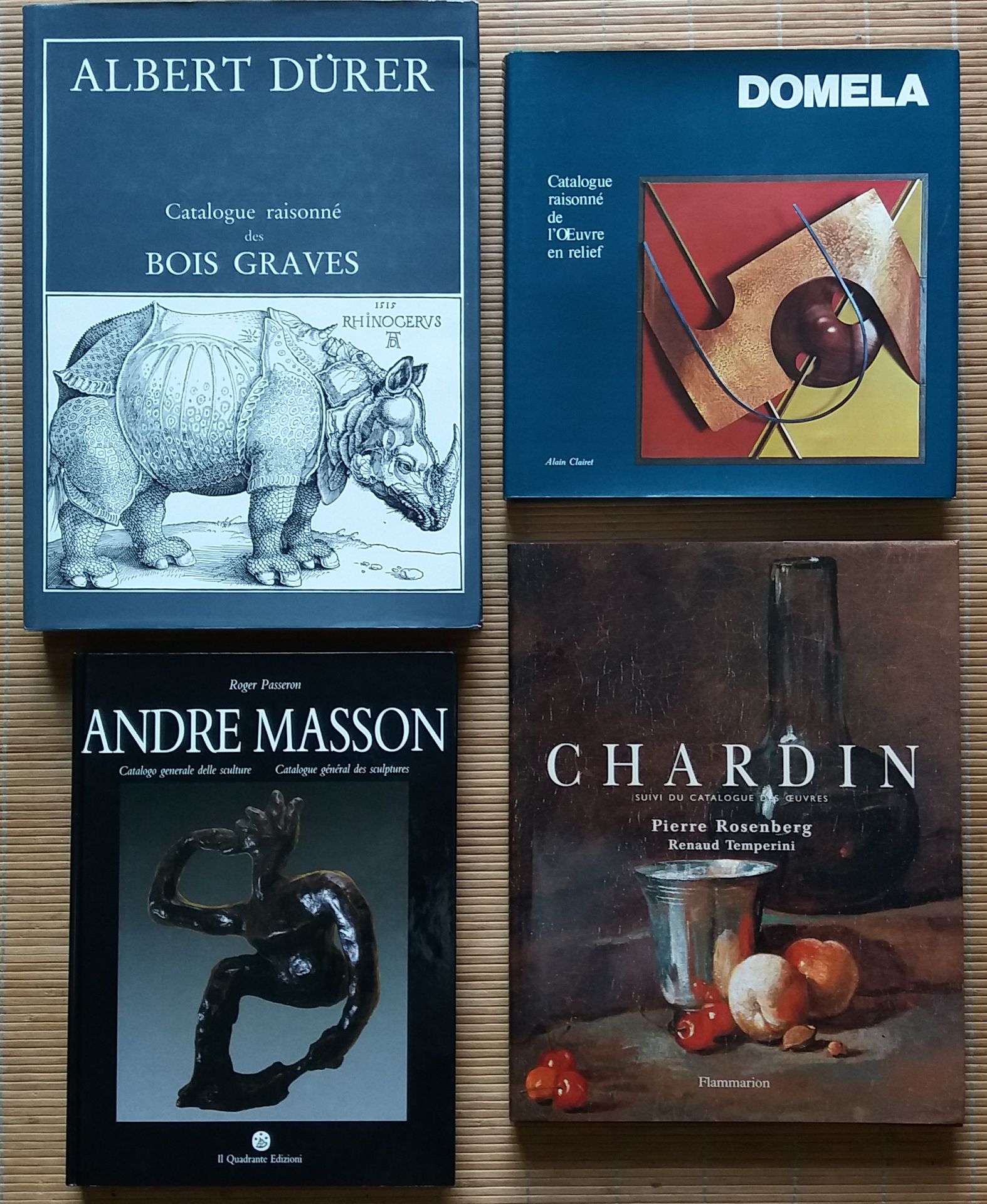Null [ART - CATALOGUES RAISONNÉS]
4 catalogues raisonnés.

*André Masson.
Catalo&hellip;