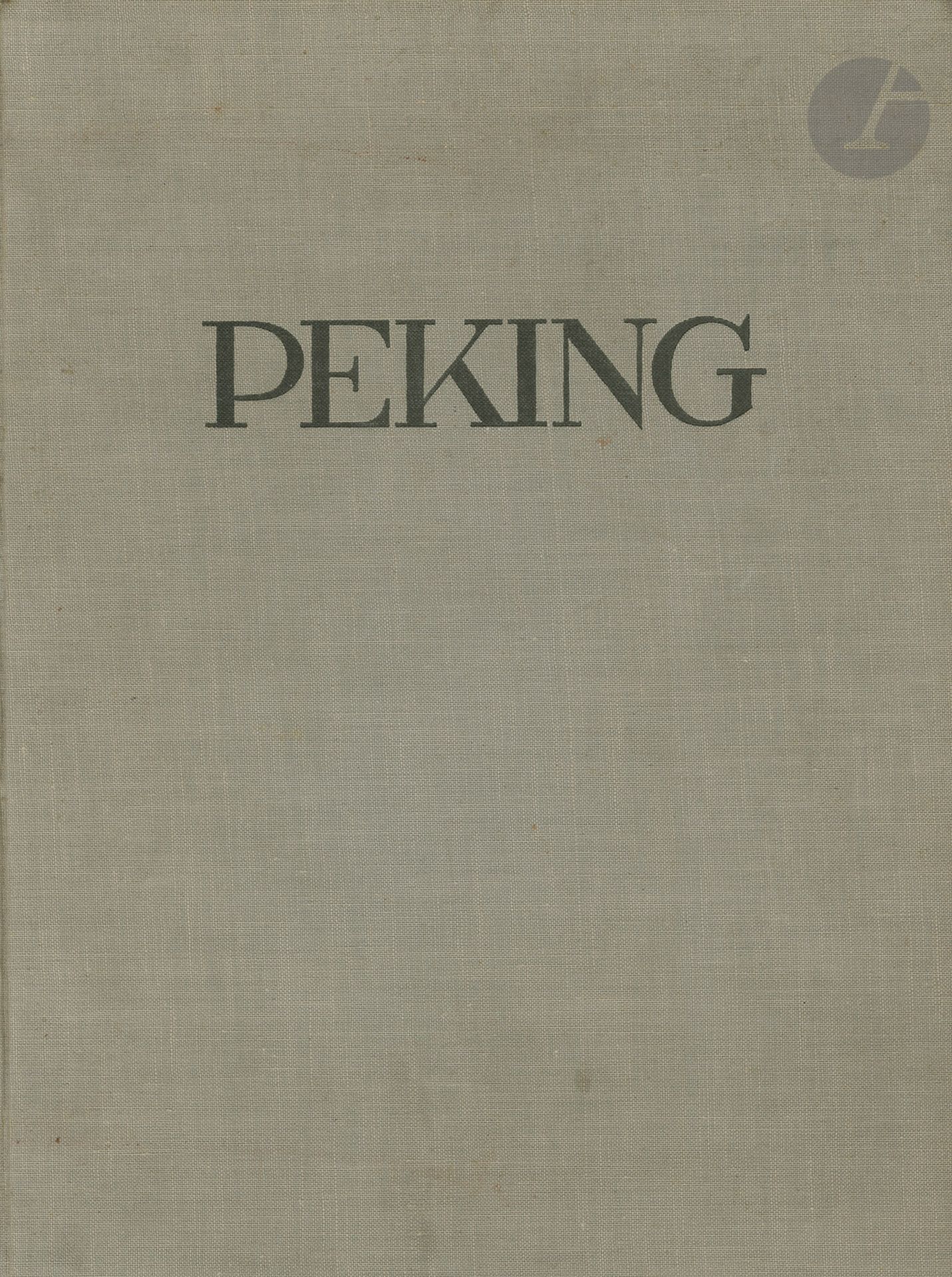 Null 佩克哈默，海因茨-冯（1895-1965
）北京。
Albertus Verlag, Berlin, 1928,
In-4 (29 x 23 cm)
&hellip;