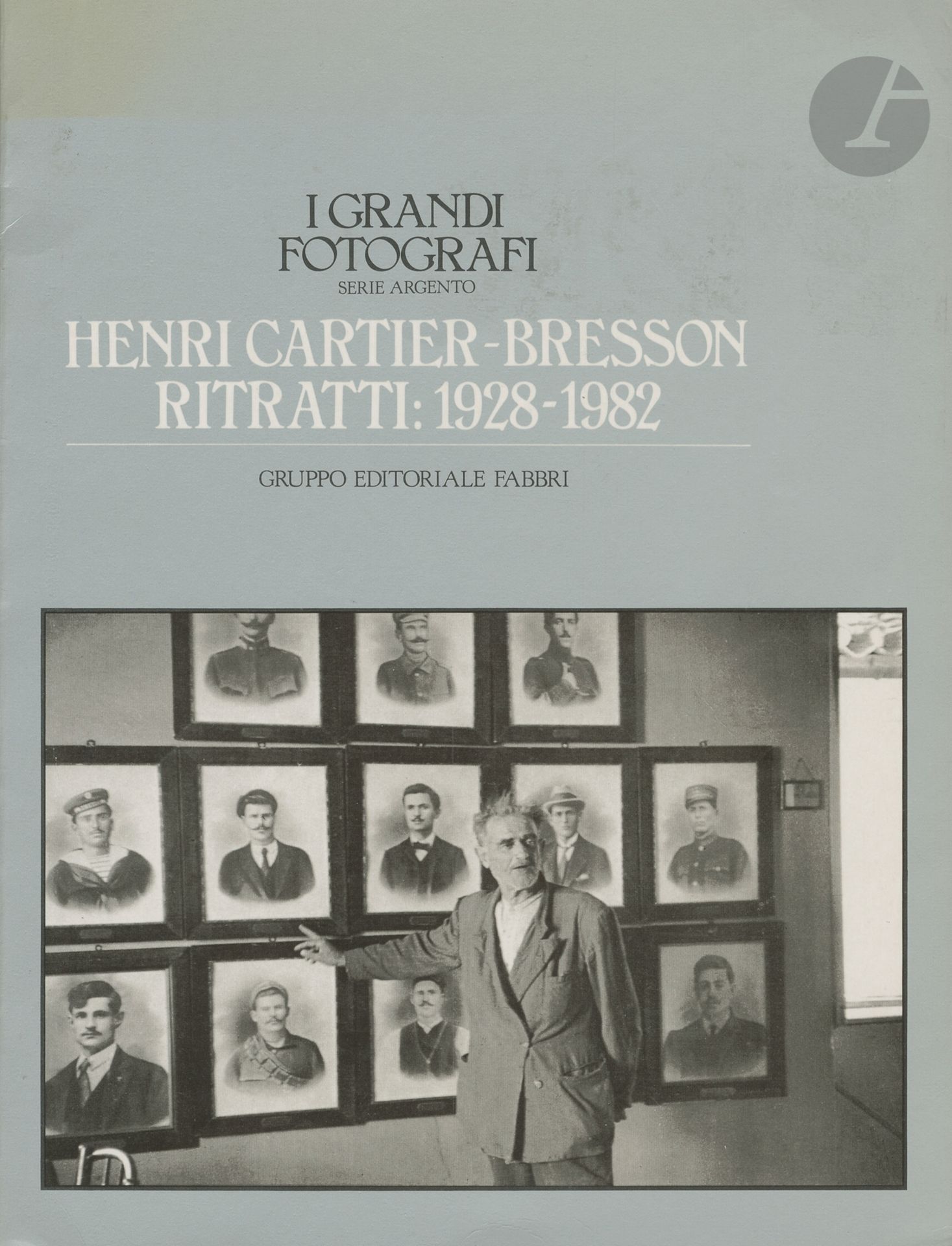 Null CARTIER-BRESSON, HENRI (1908-2004) [Signiert
]Henri Cartier-Bresson. Ritrat&hellip;