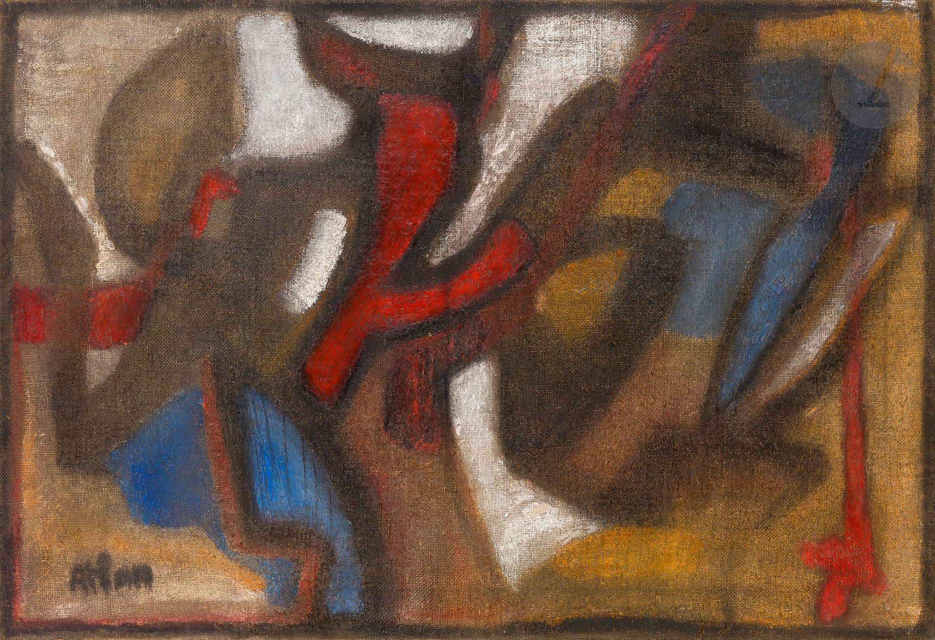 Null Jean-Michel ATLAN (1913-1960)
Composition
Huile sur toile.
Signée en bas à &hellip;