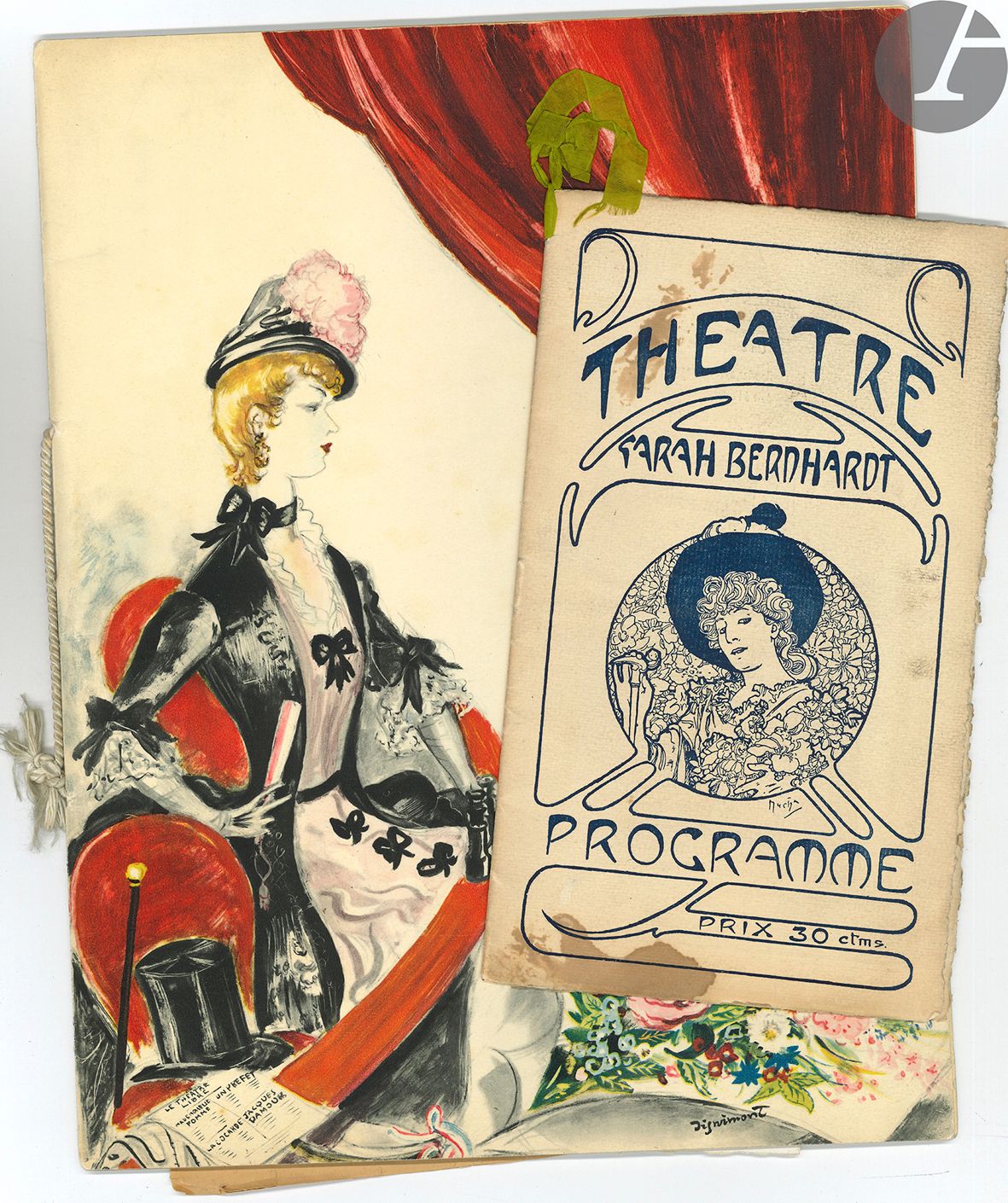 Null 方案。一批22个节目（附有一些新闻剪报和文件）。

Chrysanthème夫人》（Théâtre-Lyrique 1893）。萨拉-伯恩哈特剧院（P&hellip;