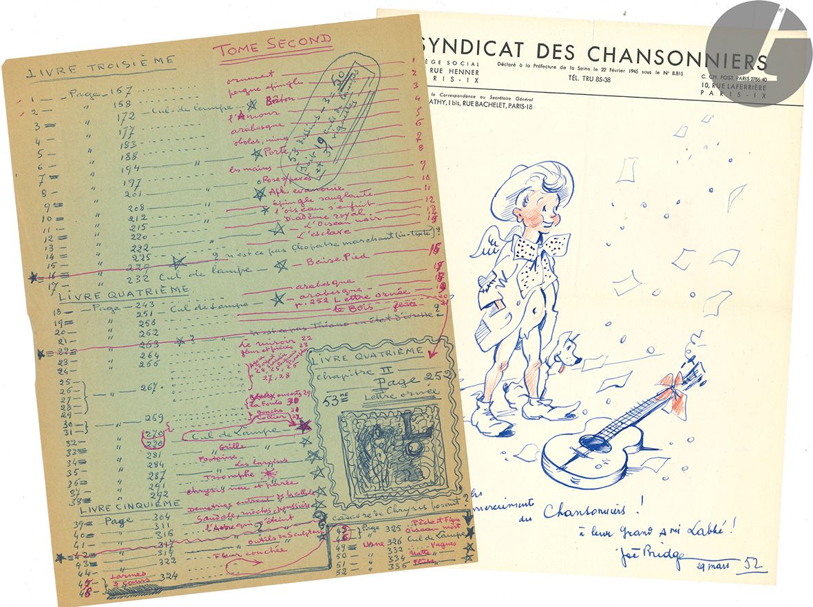 Null Georges LEPAPE (1887-1971)。关于Pierre Louÿs的Aphrodite插图的文件（Bibliophiles de l'&hellip;
