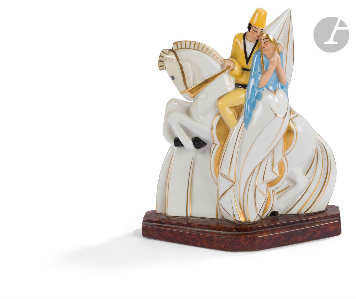 Null ARGILOR PARIS 
Romantic horseback ride 
Nightlight. Proof in porcelain enam&hellip;
