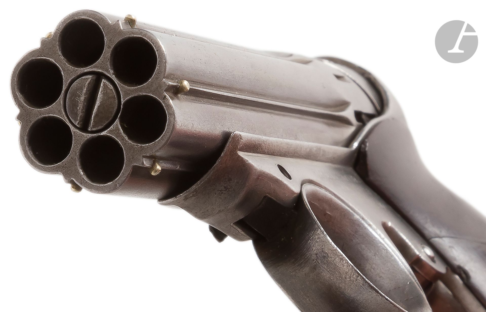 Null Deringer "Remington Elliot Zig-Zag" Revolver, double action, six-shot, .22 &hellip;