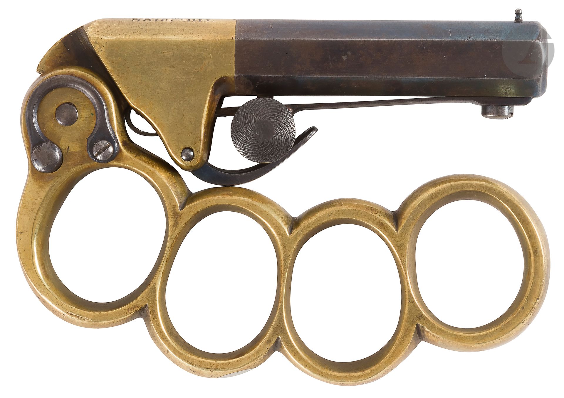 Null Die Sure Defender" Handfeuerwaffe, einschüssig,
Kaliber 8 mm
, mit Hintersc&hellip;