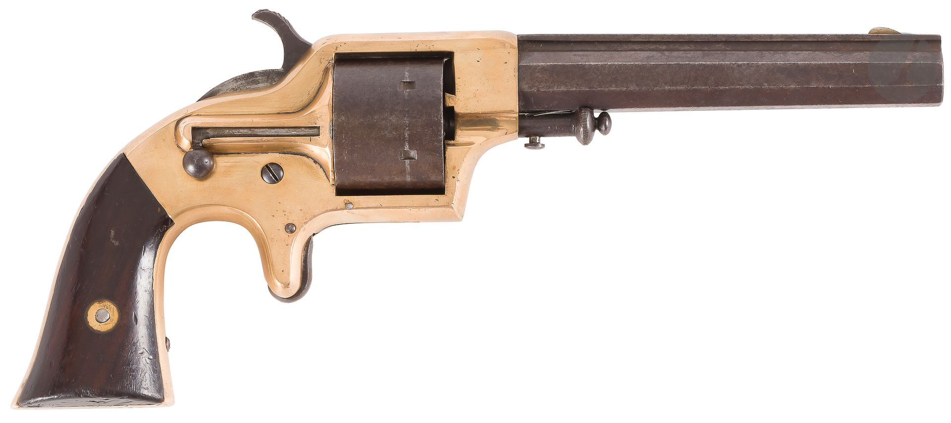 Null Plant's" Front-Loading Army Revolver, 3rd Model 1.6-shot, 42 caliber rimfir&hellip;