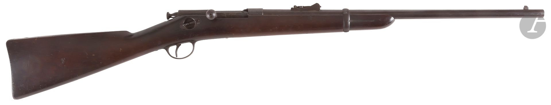 Null 温彻斯特霍奇基斯 "第一款（1879年）单发栓动步枪，45-70口径，
61厘米圆形膛线枪管，枪托和标记 "MANUFACTURED BY THE W&hellip;
