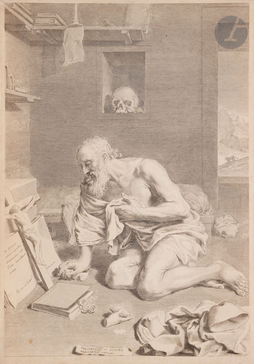 Null Claude Mellan (1598-1688) 
Saint Claude. 1664; Saint Jerome penitent. 1665.&hellip;