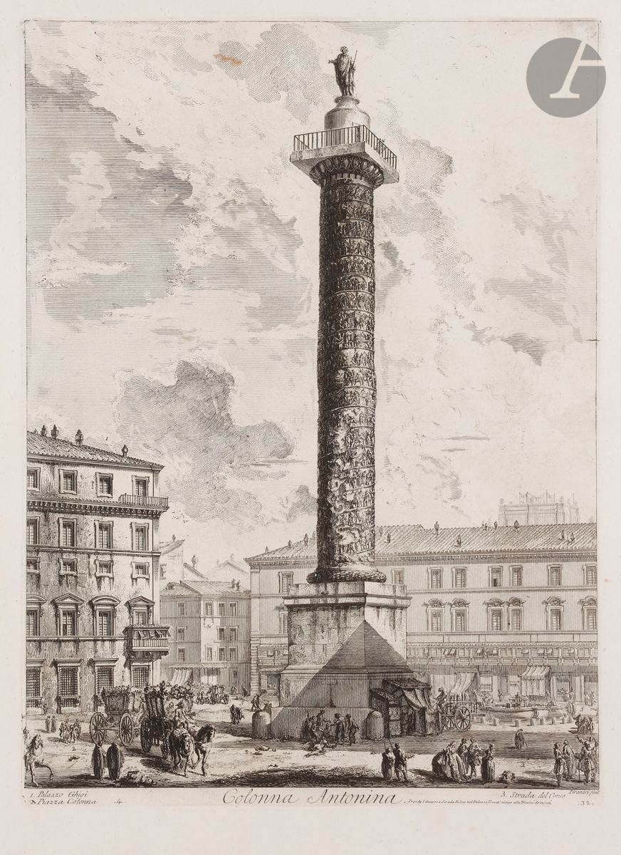 Null Giambattista Piranesi (1720-1778) 
Colonna Antonina. (Columna de Marco Aure&hellip;
