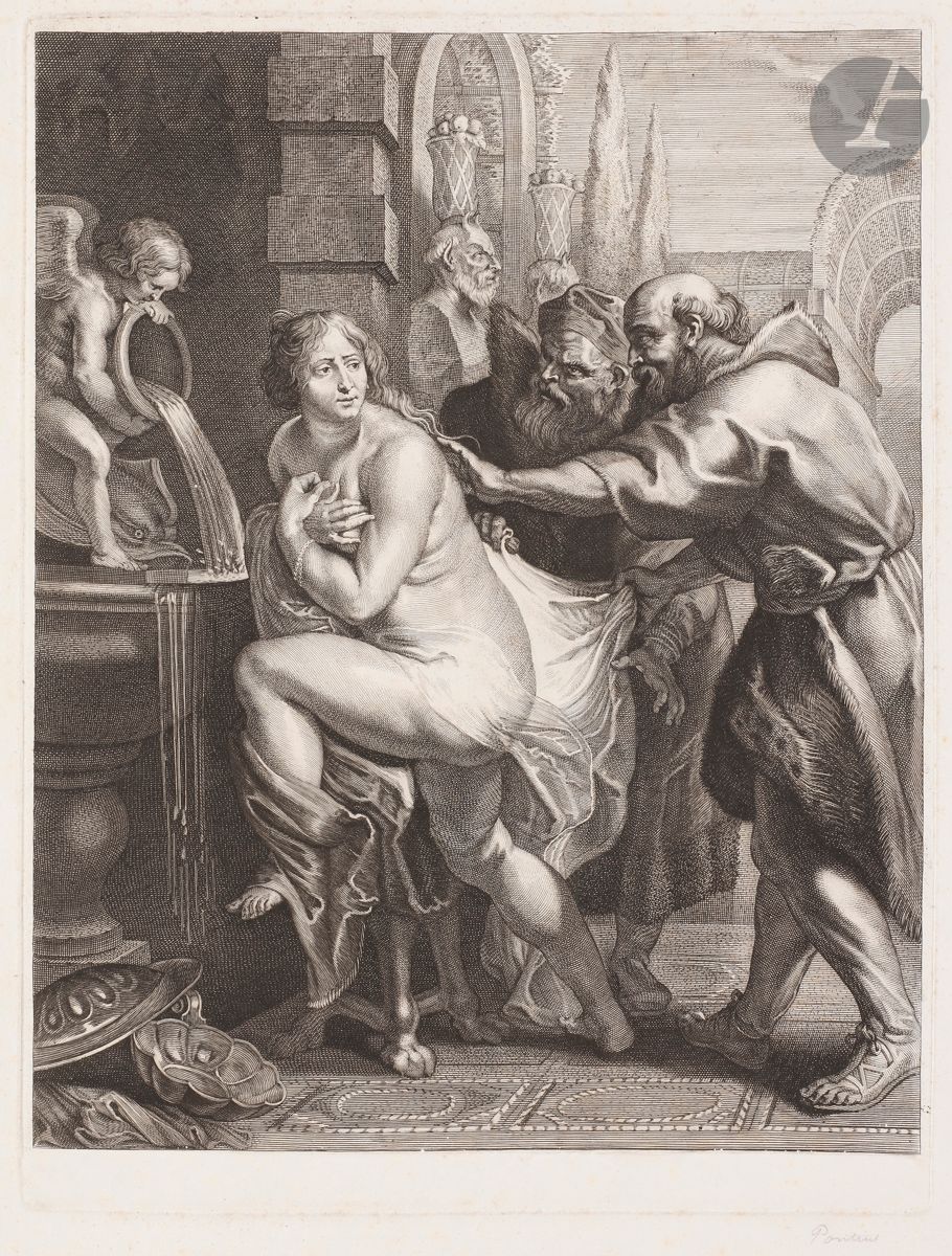 Null 
Paul Pontius (1603-1658) 



Susanna and the old men (Turpe senilis amor).&hellip;