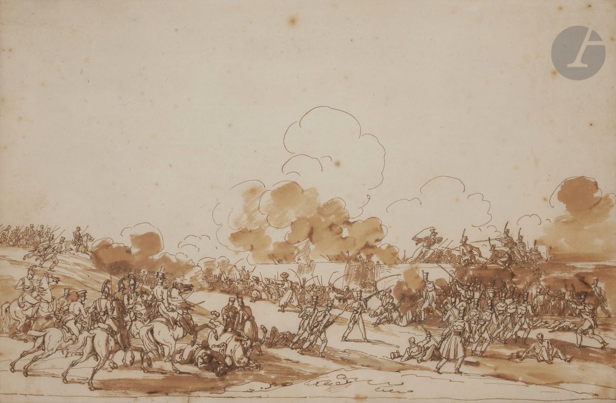 Null Attribué à Jacques François Joseph SWEBACH-DESFONTAINES 
(Metz 1769 - Paris&hellip;