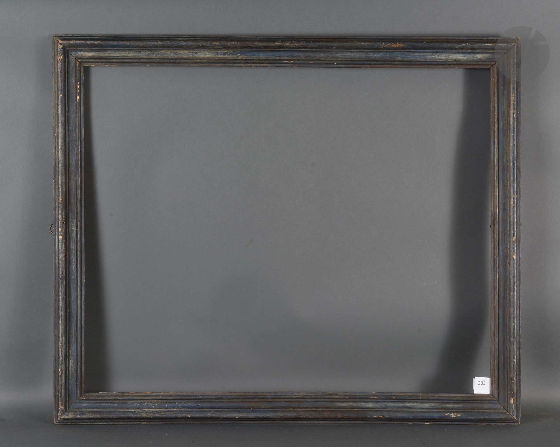 Null 
Salvator Rosa frame in molded wood and painted in blue.

Italy, 17th centu&hellip;