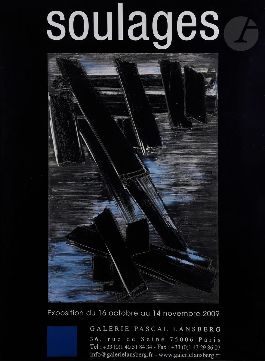 Null Pierre Soulages (né en 1919) (d’après)
Affiche pour une exposition de l’art&hellip;