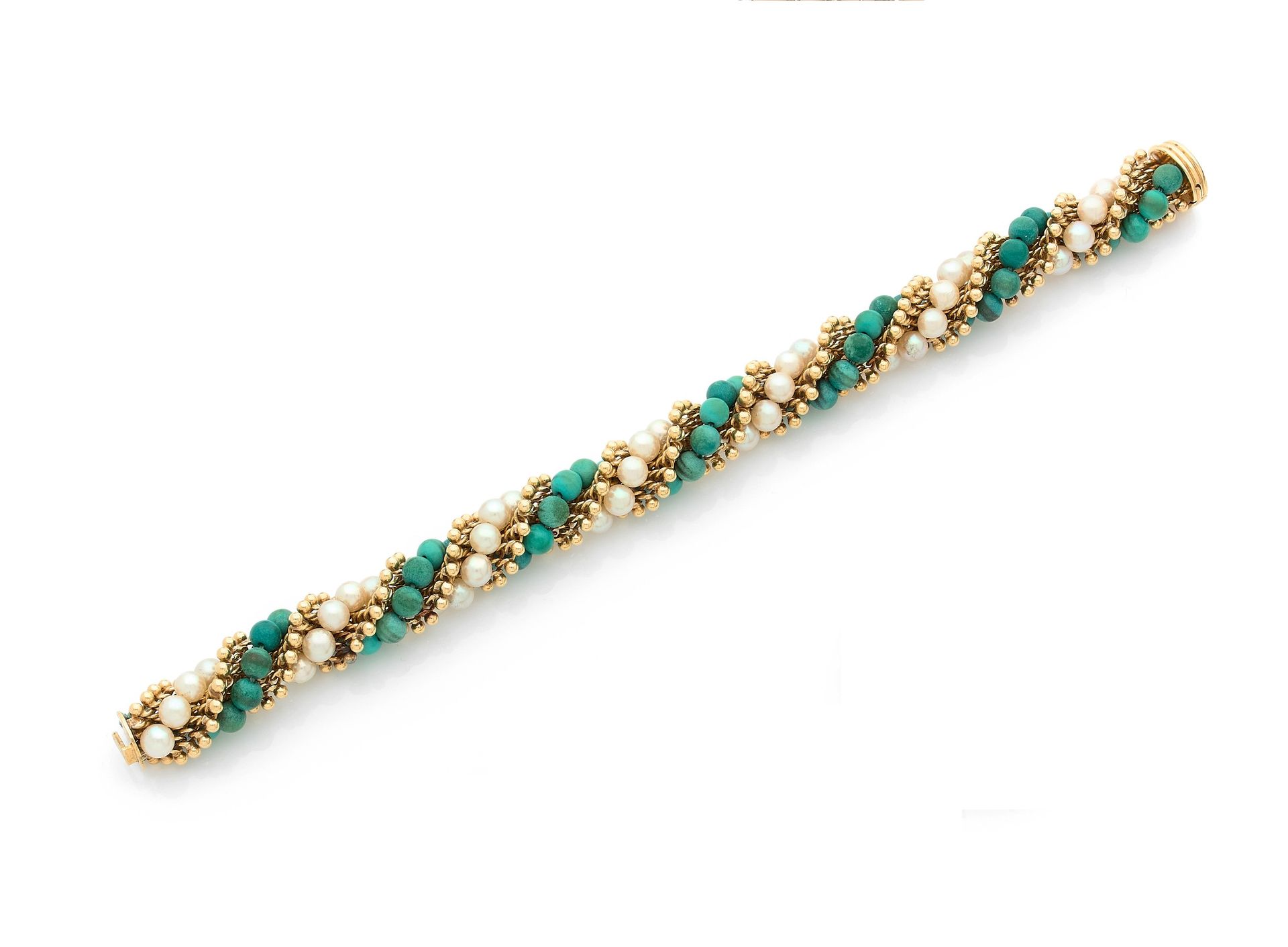 Null VAN CLEEF & ARPELS
Bracelet Twist en or 18K (750), perles de culture et bil&hellip;