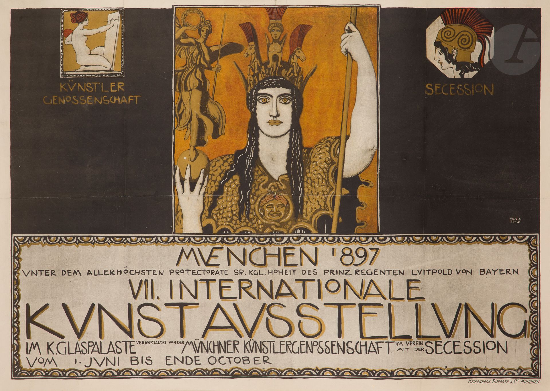 Null 弗朗茨-冯-斯图克（1863-1928
）VII.International Kunstausstellung, Muenchen, 1897Chro&hellip;