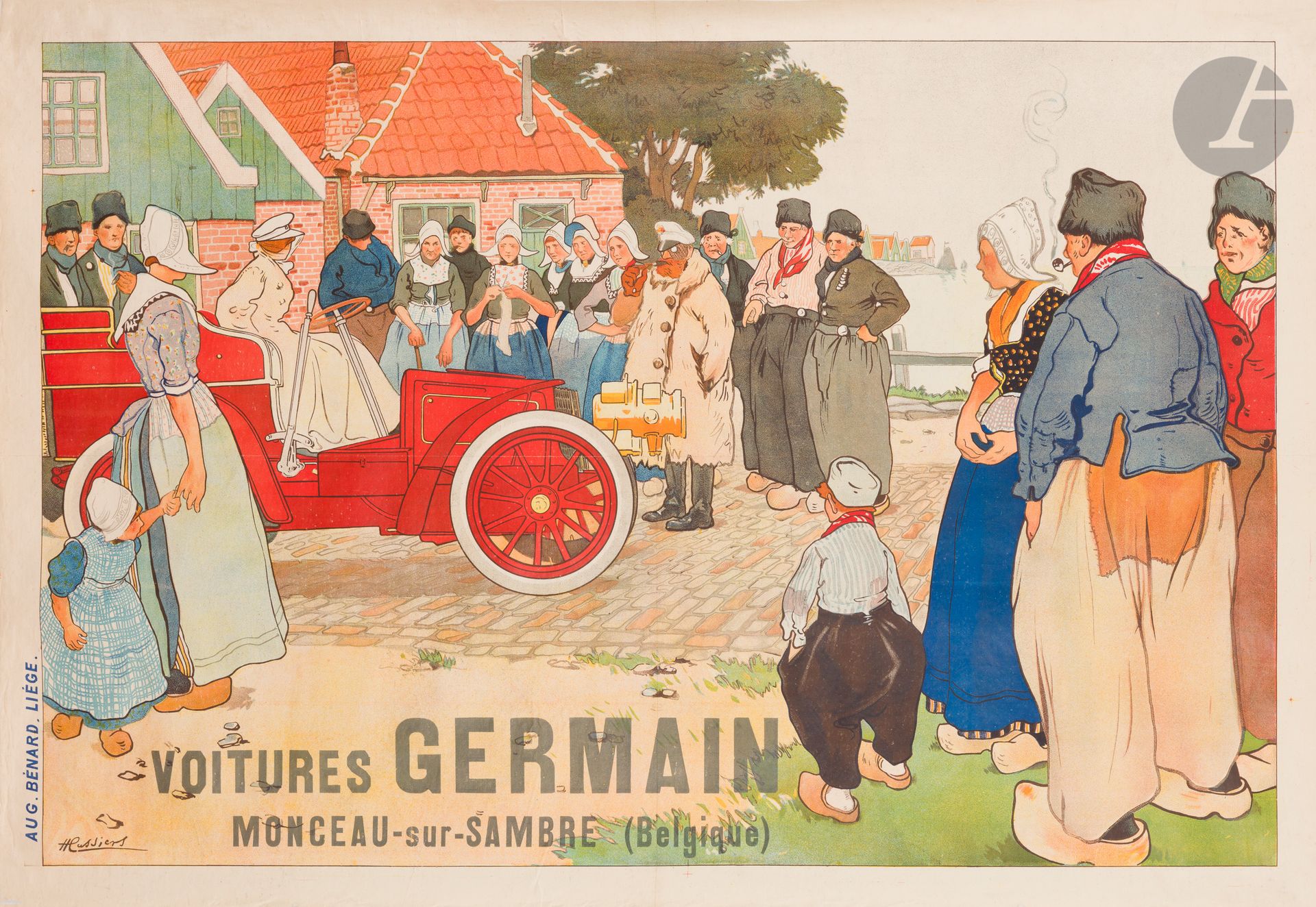 Null Henri CASSIERS (1858-1944
)Germain-Autos in Monceau-sur-Sambre, BelgienChro&hellip;