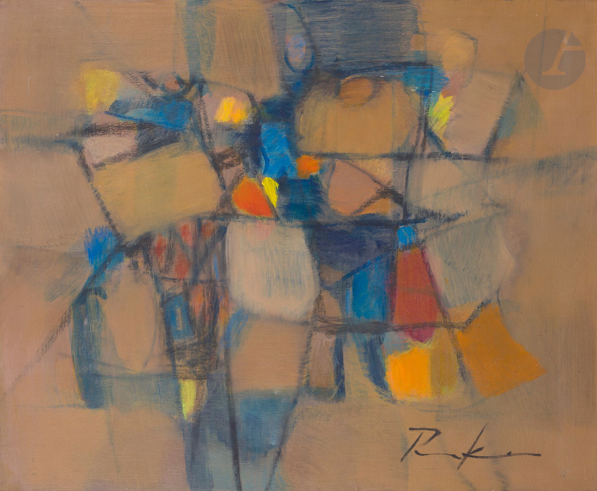 Null 
Bill PARKER [amerikanisch] (1922-2009)



Komposition, 1969



Öl auf Lein&hellip;