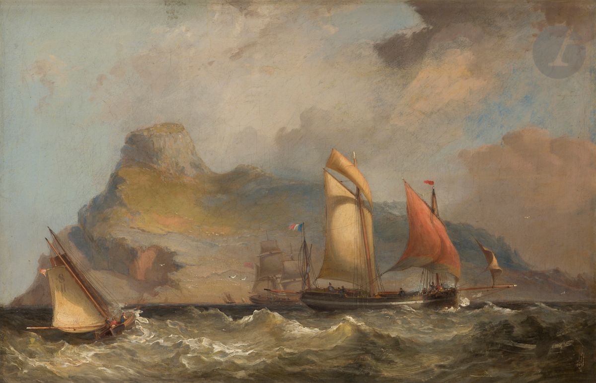 Null FRANZÖSISCHE SCHULE des frühen 19. Jahrhunderts
Marine
Leinwand
30,5 x 46 c&hellip;