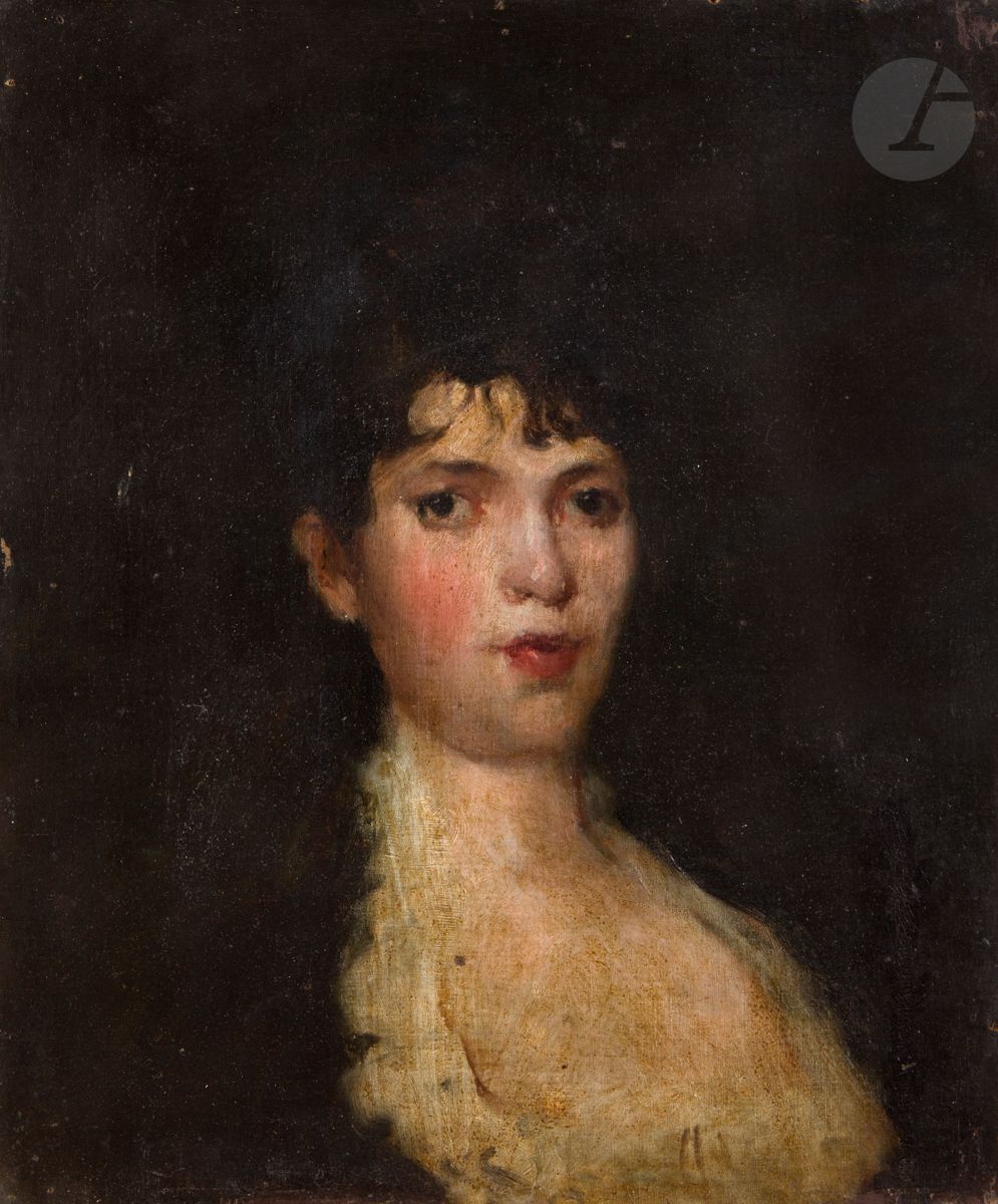Null Jahrhundert aus dem Umkreis von Francisco de GOYA
Frauenporträt mit Hermeli&hellip;