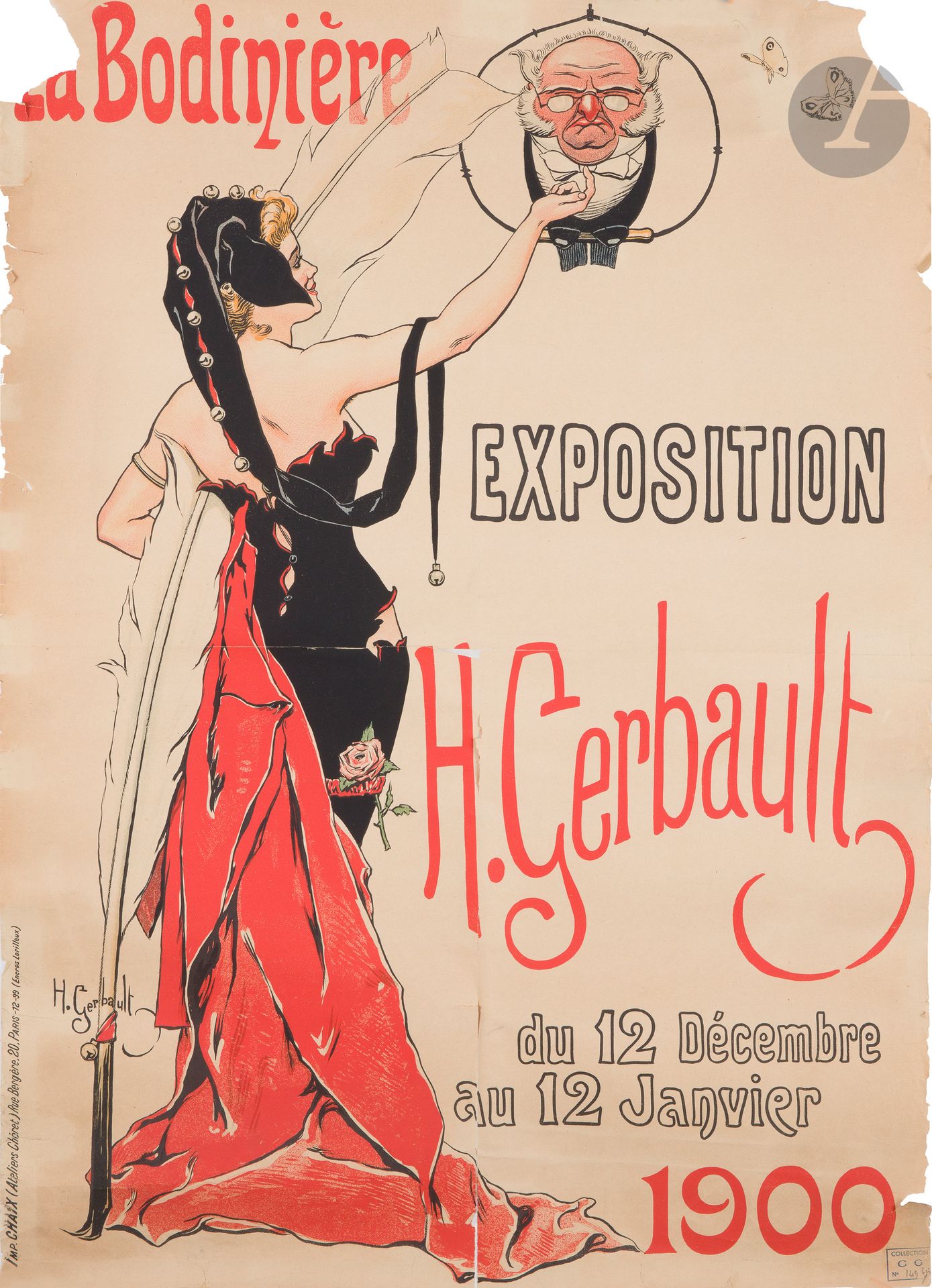 Null 亨利-热尔巴特(1863-1930
)在La Bodinière举办的H.热尔巴特展览，1900年12月12日至1月12日铬版画


。



不在画&hellip;