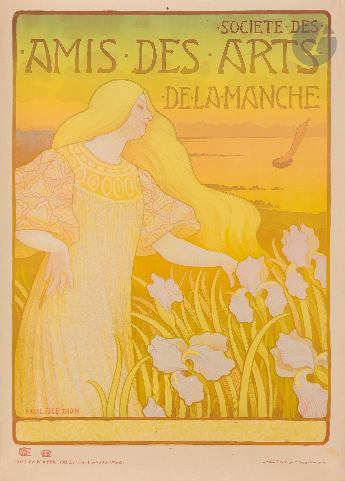Null Paul Émile BERTHON (1872-1909)
Les Amis des arts de la Manche, 1899
Chromol&hellip;