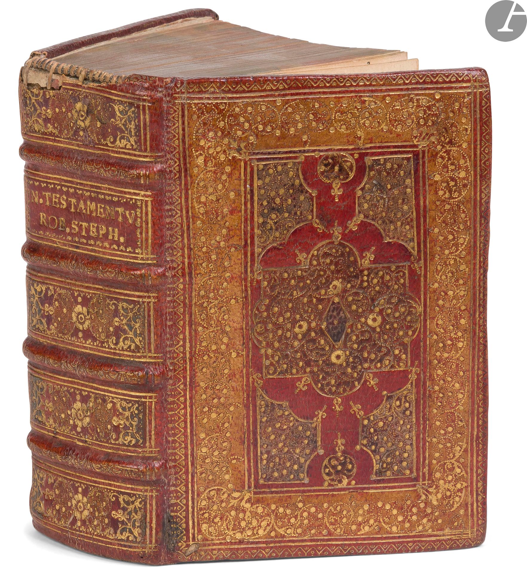 Null 圣经》。
ῆς Καινῆς Διαθήκης ἂπαντα。新约》。Ex bibliotheca Regia.
巴黎：罗伯特一世-埃斯蒂安，1549&hellip;