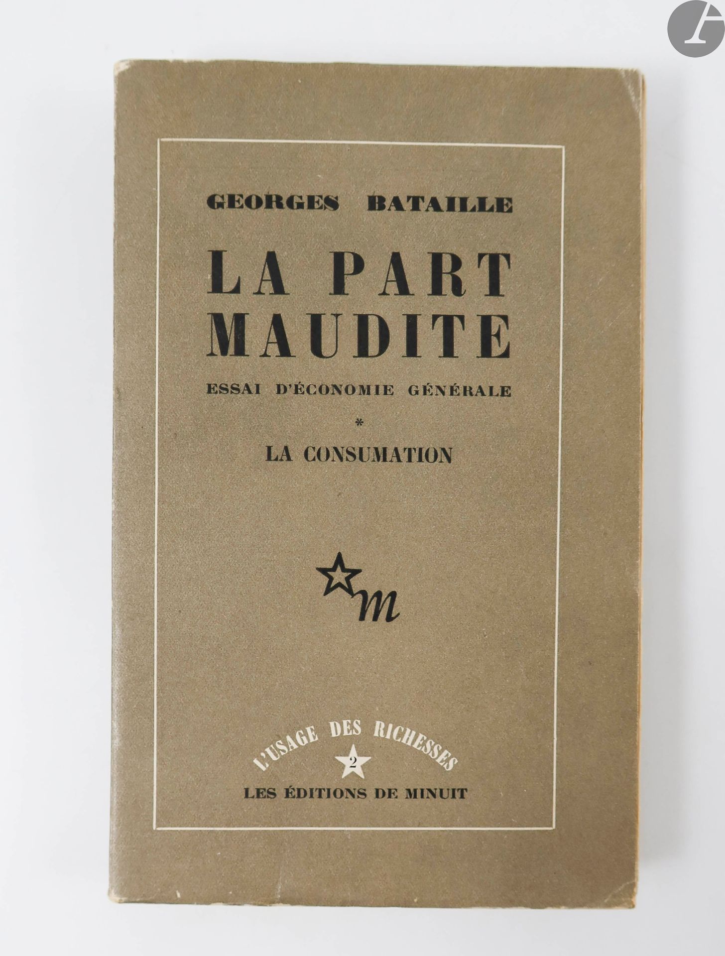 Null BATAILLE（乔治）。
La Part maudite.关于一般经济的论文。La Consumation.
巴黎：Éditions de Minu&hellip;
