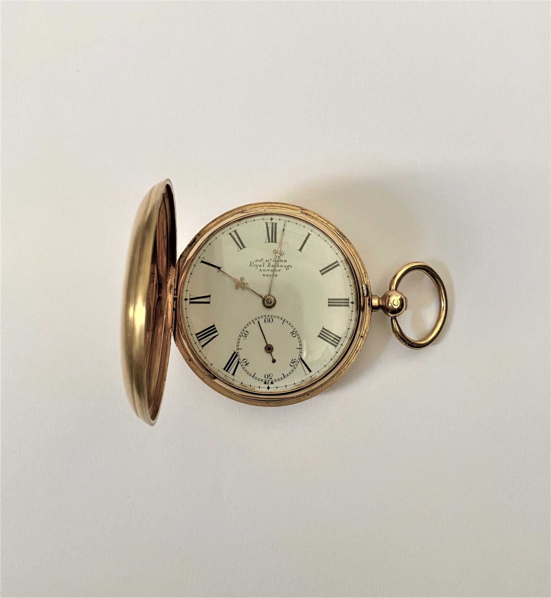 Null JAS MC CABE LONDON. Circa 1850

N° 04144

Orologio da tasca tipo Savonette &hellip;