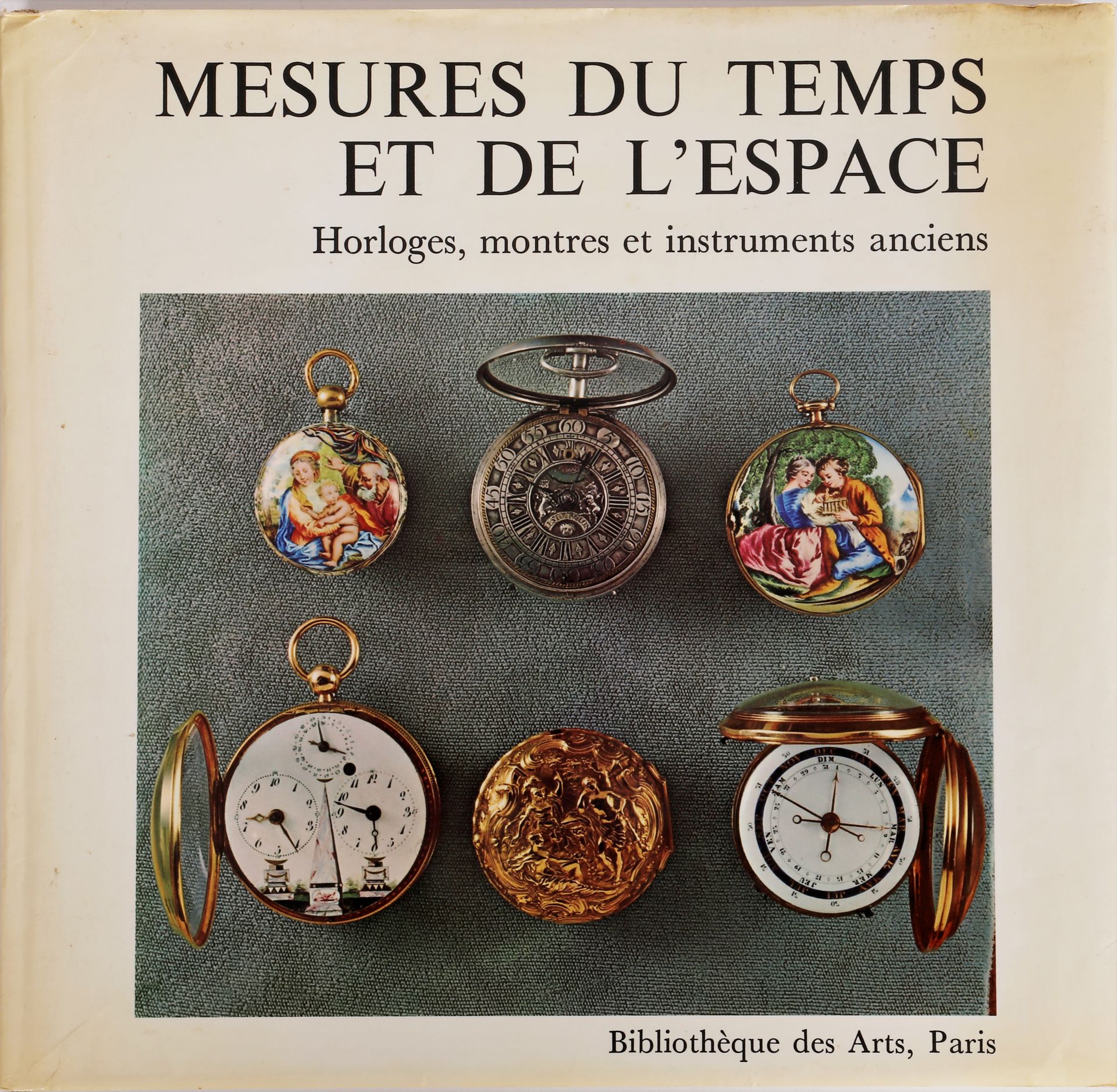 Null Lot of 8 books on pocket watches including: 

- "Mesures du temps et de l'e&hellip;