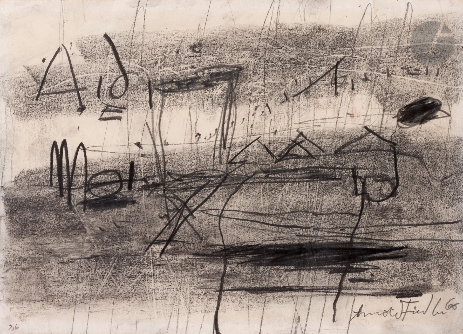 Null Arnold FIEDLER [German] 
(1900-1985)
Composition,
1966Lead
pencil
and estom&hellip;