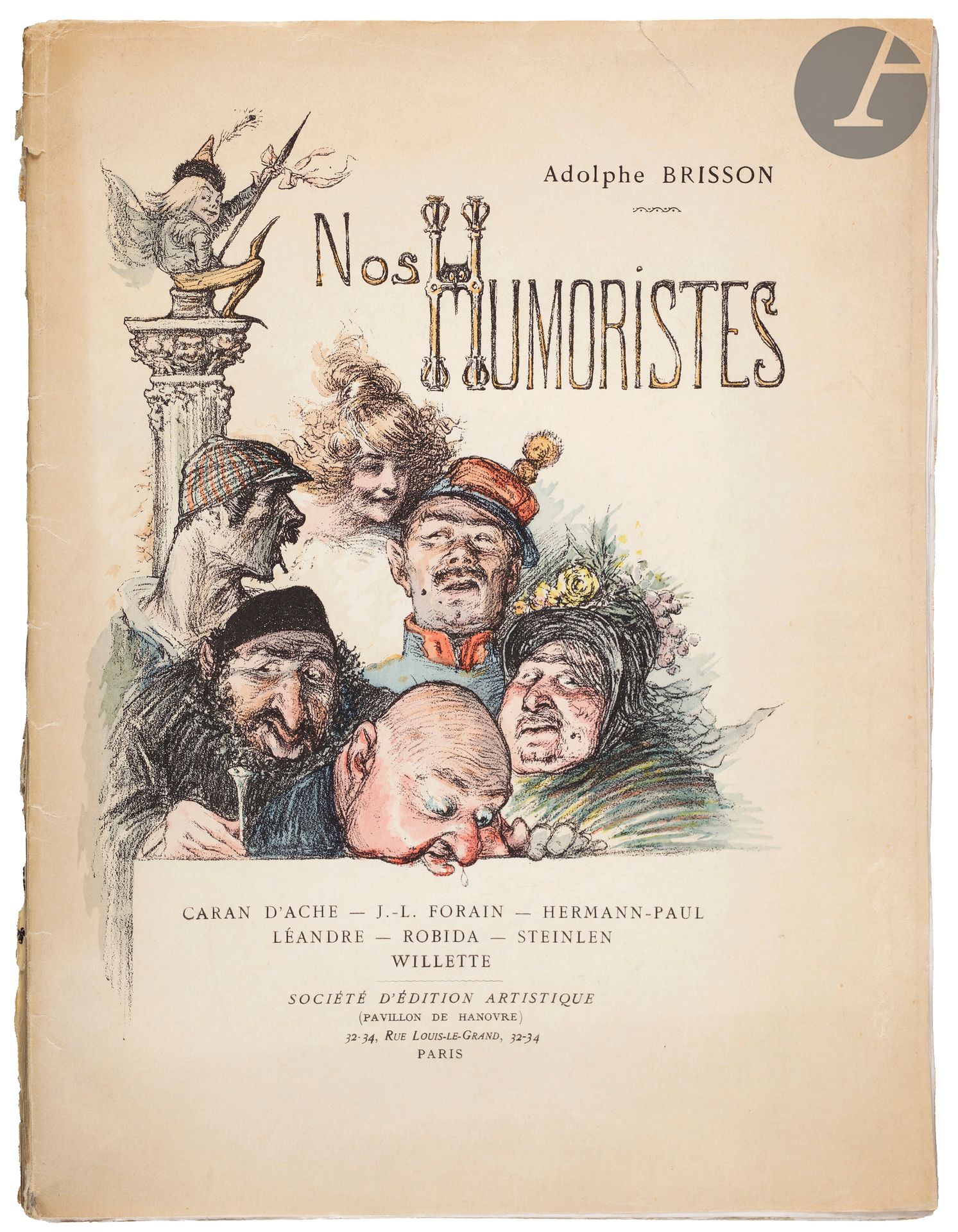 Null *Théophile Alexandre Steinlen (1859-1923)

布里森（Adolphe）。Nos Humoristes.巴黎，S&hellip;