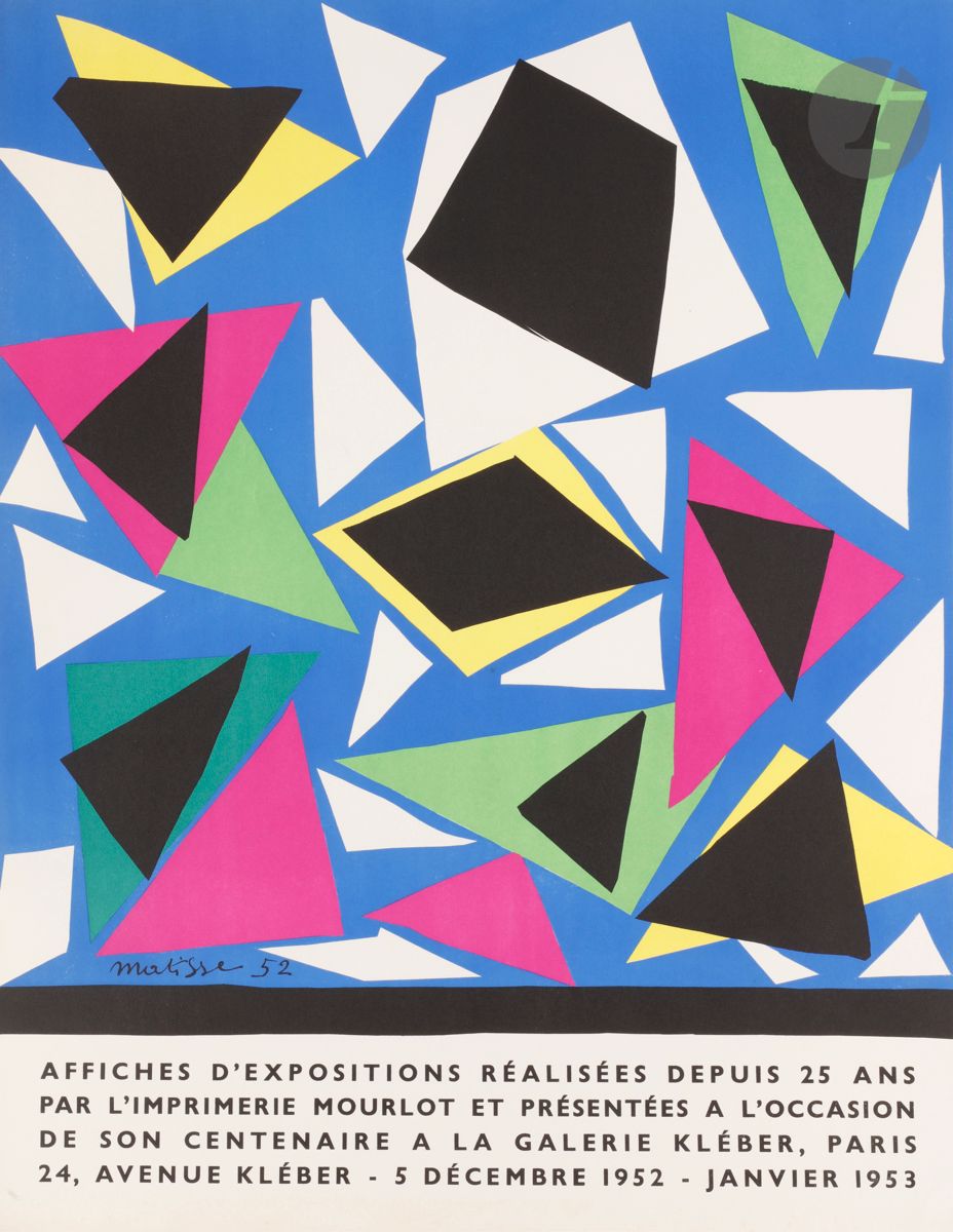 Null Henri Matisse (1869-1954) (dopo) 

Manifesti espositivi prodotti per 25 ann&hellip;