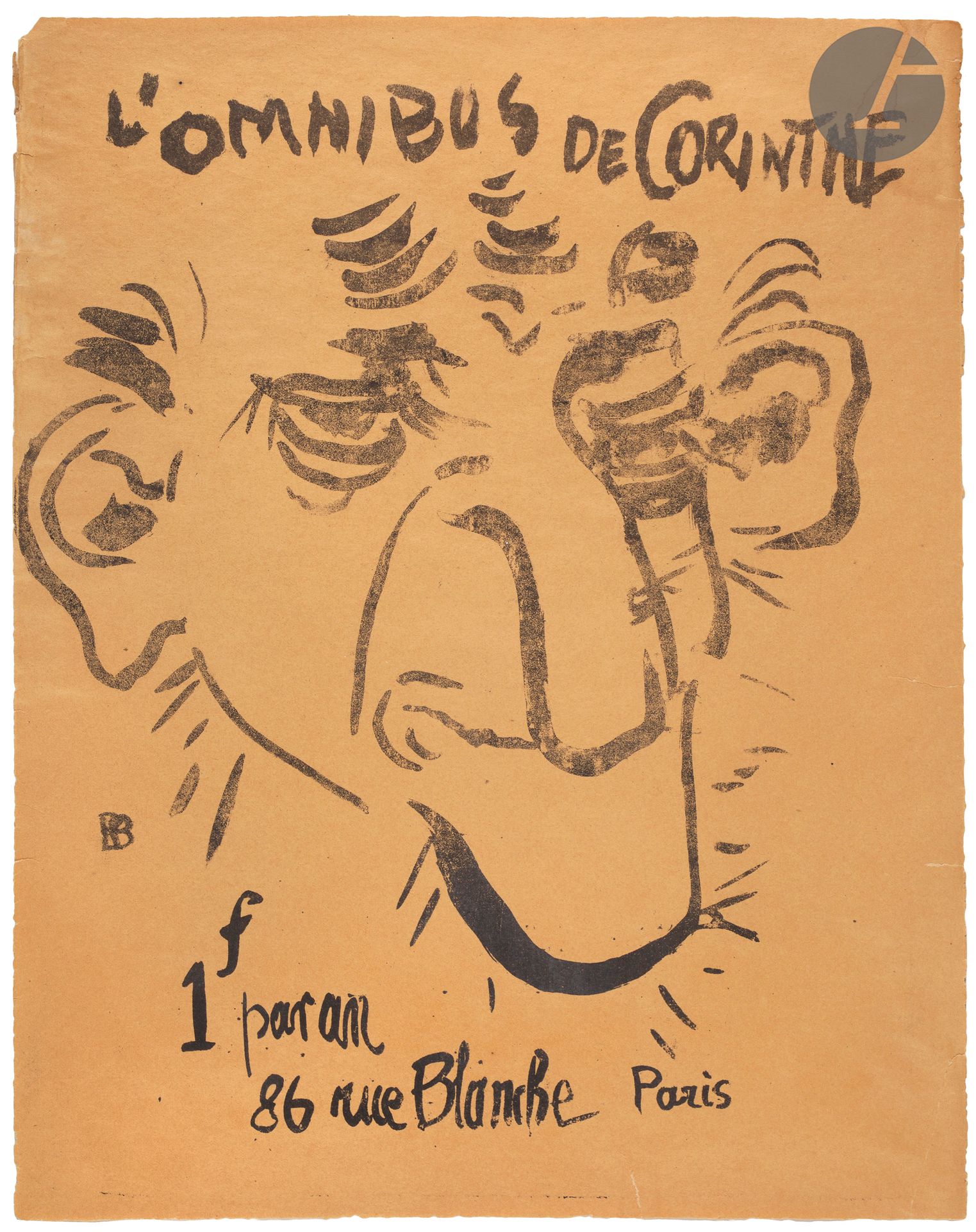 Null 
*Pierre Bonnard (1867-1947) 


Der Omnibus von Korinth. 1897. Lithografie.&hellip;
