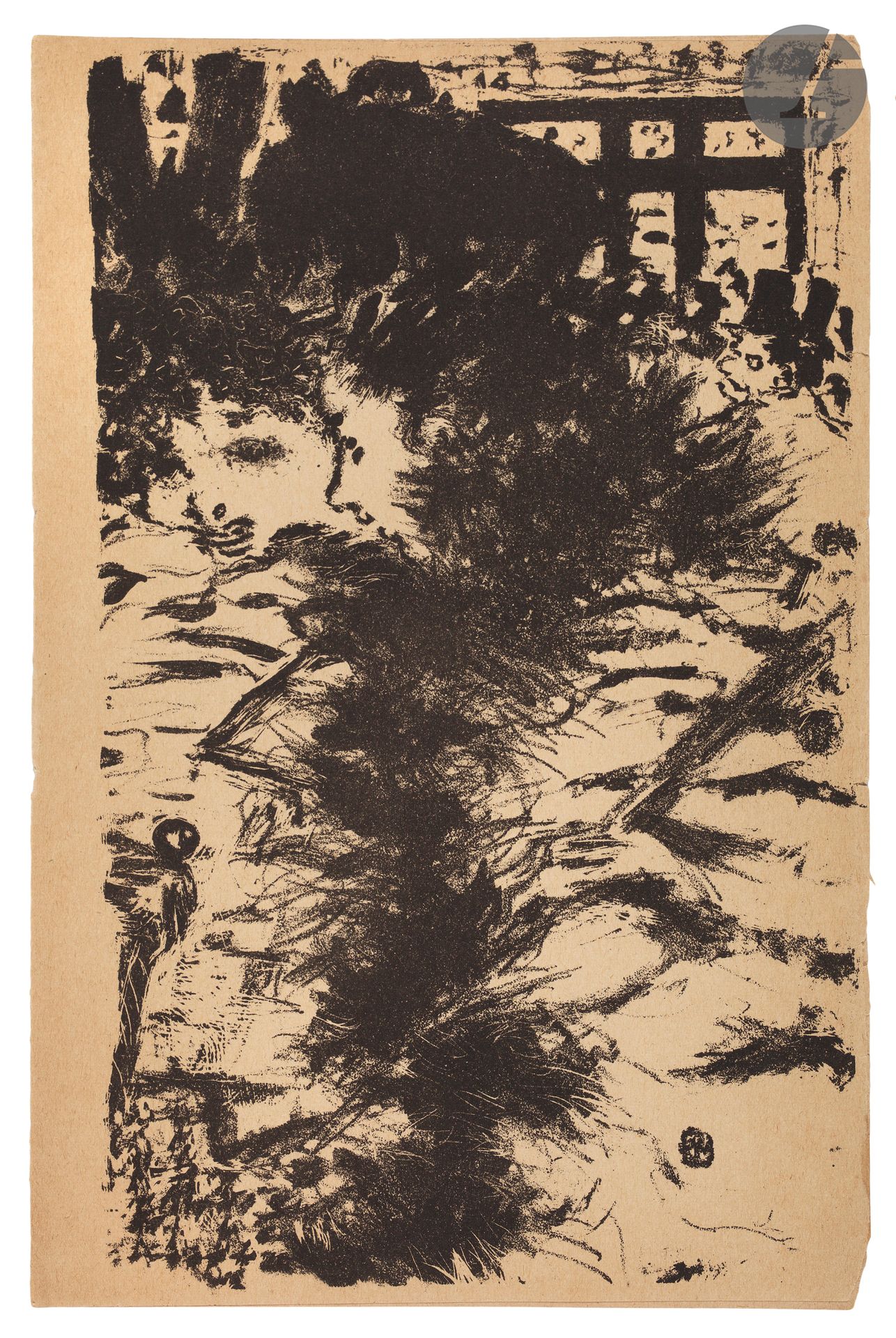 Null 
*皮埃尔-博纳尔(1867-1947) 


巴黎人。1895.石版画。130 x 220毫米，144 x 220毫米，填充片。Bouvet 31.&hellip;