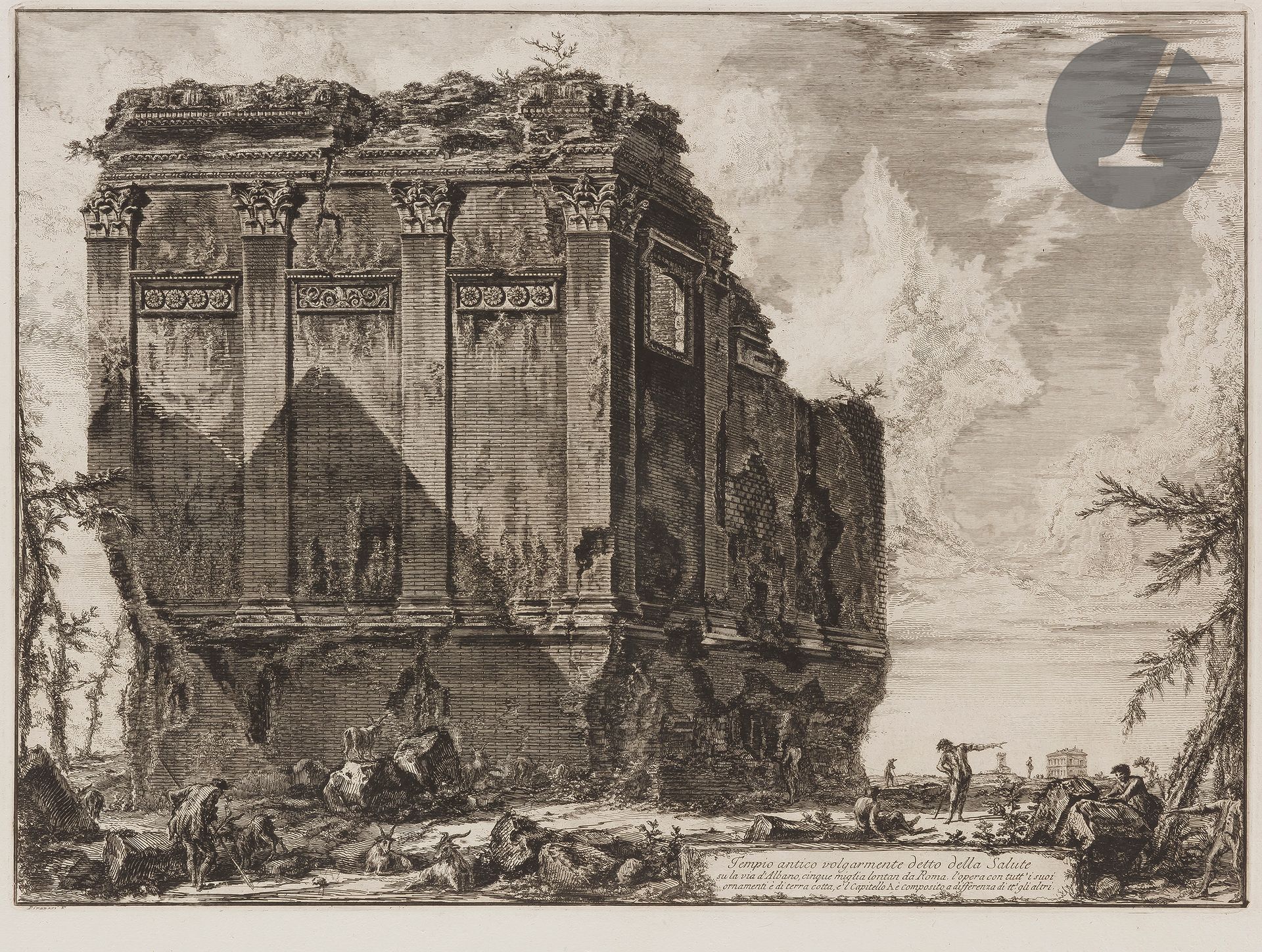 Null Giambattista Piranesi (1720-1778) 

Tempio antico volgarmente detto della S&hellip;
