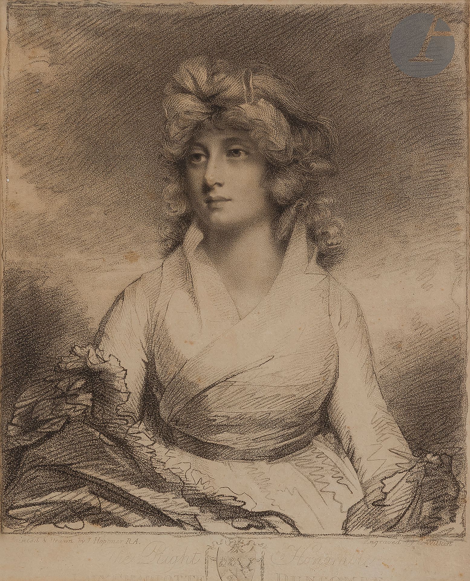 Null 查尔斯-威尔金（1750-1814）

尊敬的夏洛特-邓科姆夫人。1797年；尊敬的简-伊丽莎白-安多弗子爵夫人。1799年。根据J.霍普纳的作品刻制&hellip;
