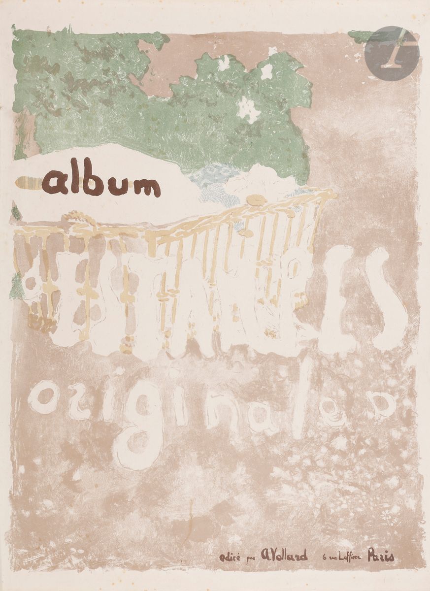 Null Edouard Vuillard (1868-1940) 

Projet de couverture pour un album d'estampe&hellip;