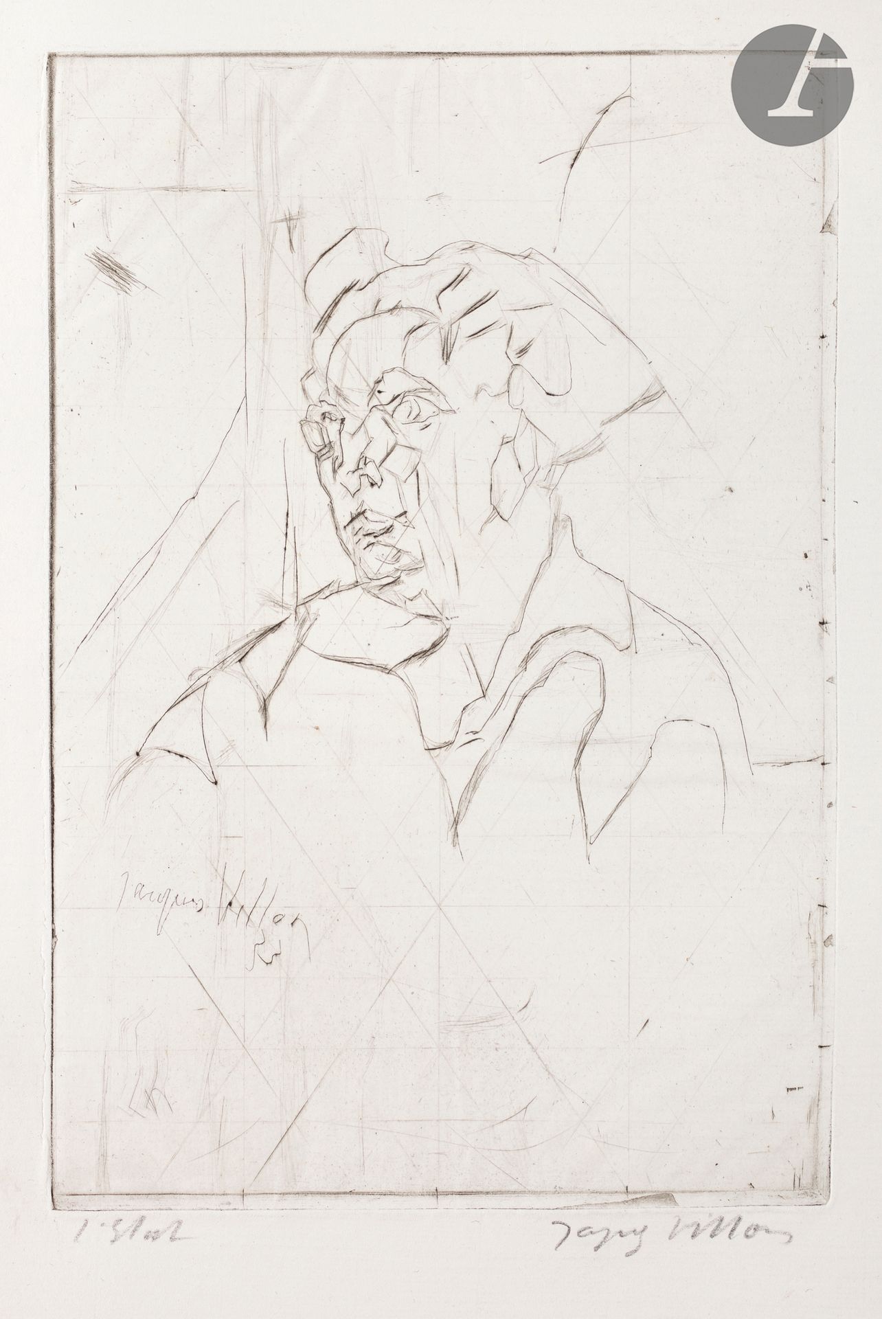 Null Jacques Villon (Gaston Duchamp) (1875-1963) 

Melancholy. 1933. Drypoint an&hellip;