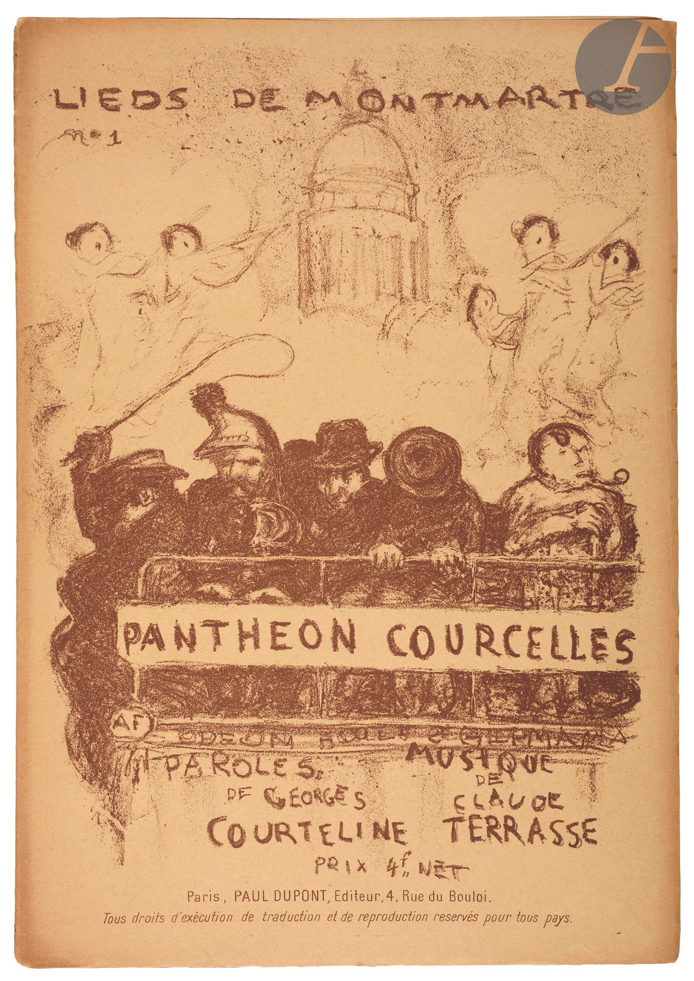 Null 
*皮埃尔-博纳尔(1867-1947) 


Panthéon-Courcelles (Lieds de Montmartre, n° 1).巴黎，&hellip;