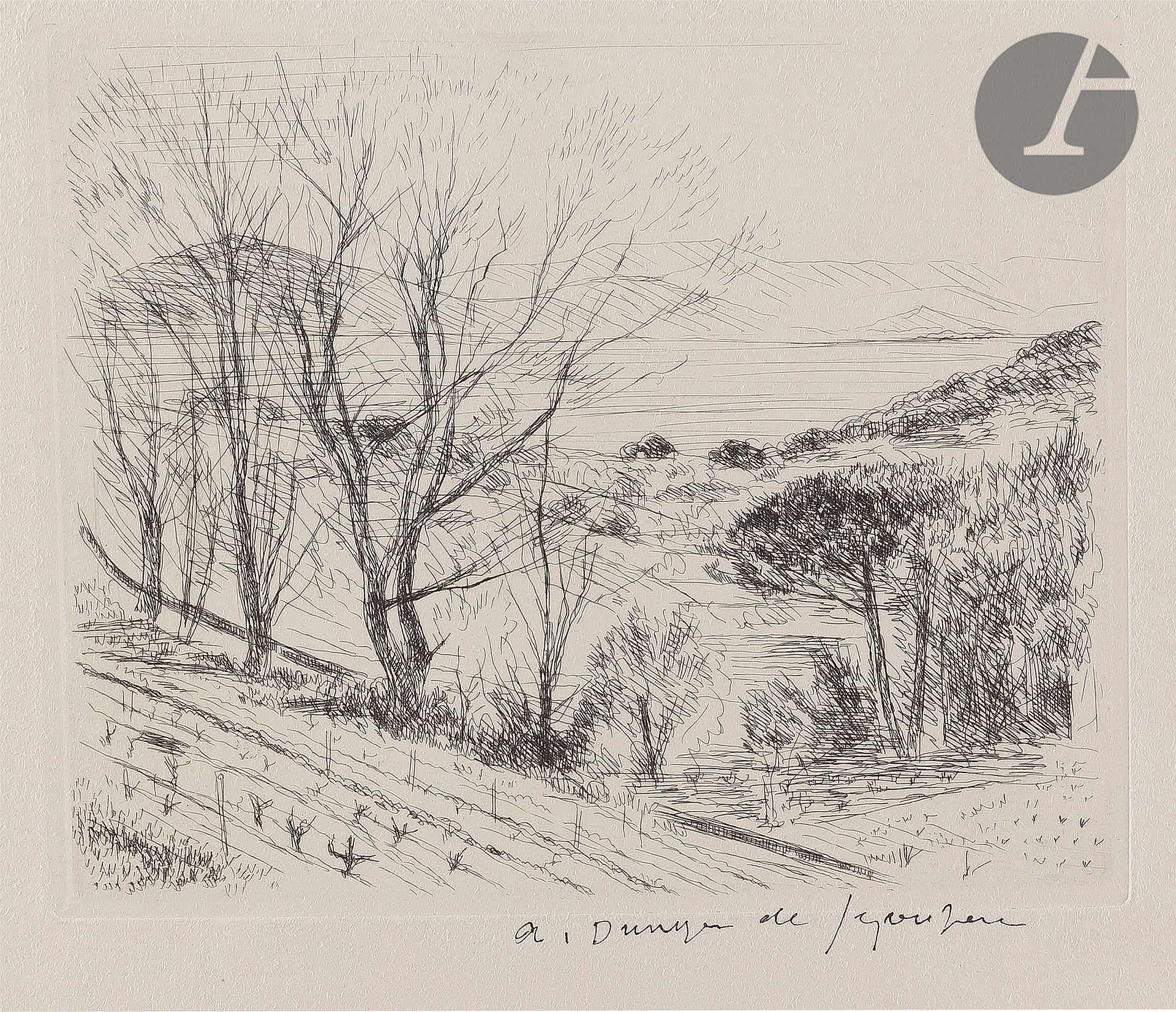 Null 
*André Dunoyer de Segonzac (1884-1974) 


La Provence en hiver. (Pl. Pour &hellip;
