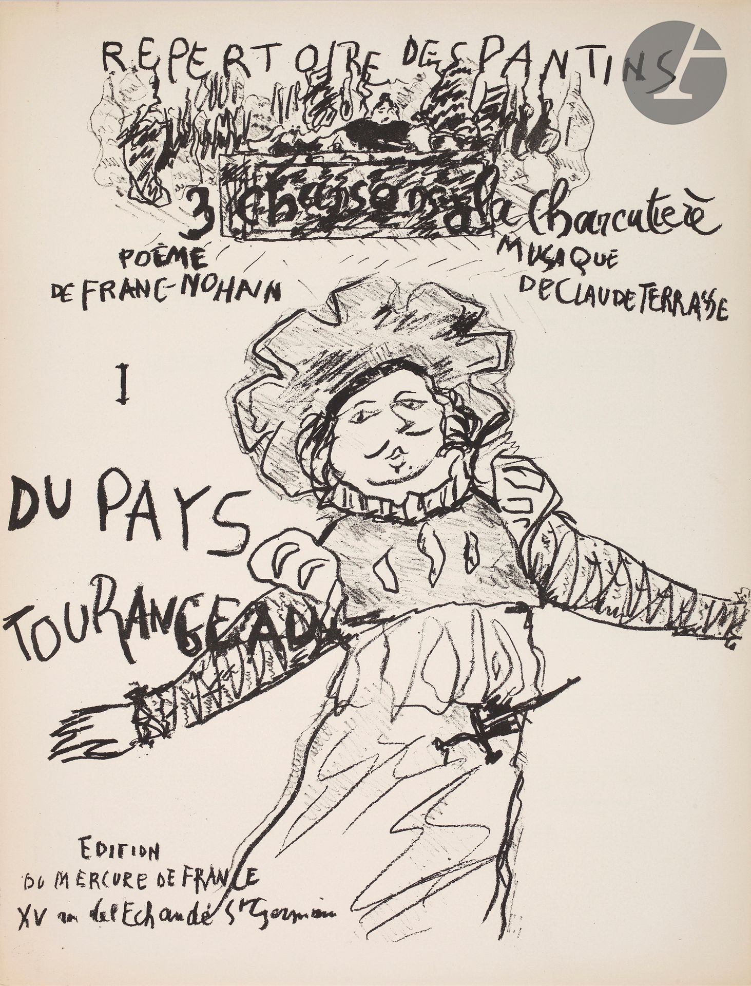 Null 
*Pierre Bonnard (1867-1947) 


Repertorio dei pantaloni. Suite di 6 copert&hellip;