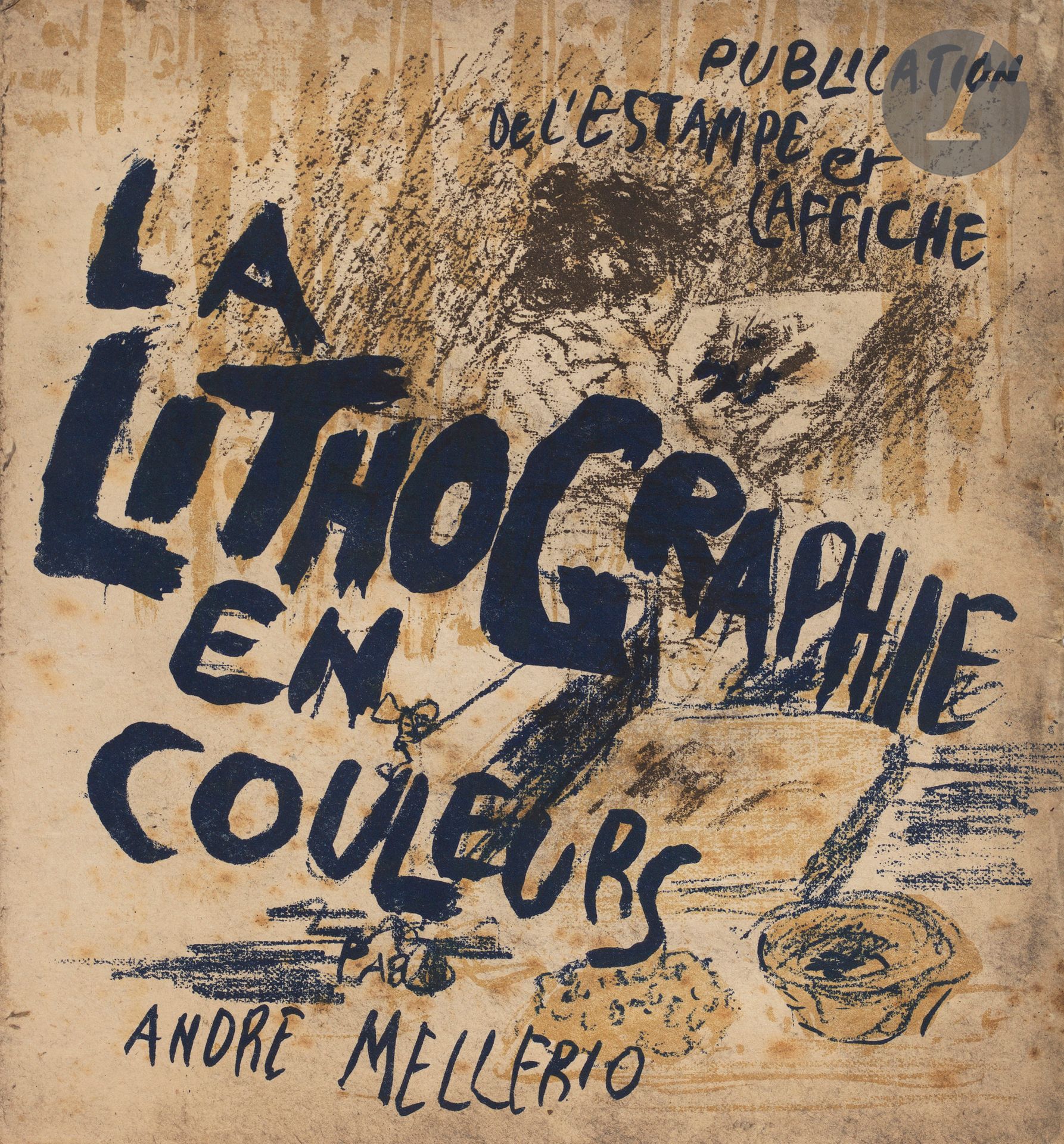 Null 
*皮埃尔-博纳尔(1867-1947) 


Mellerio (André).彩色平版印刷。巴黎，L'Estampe et l'Affiche的出&hellip;